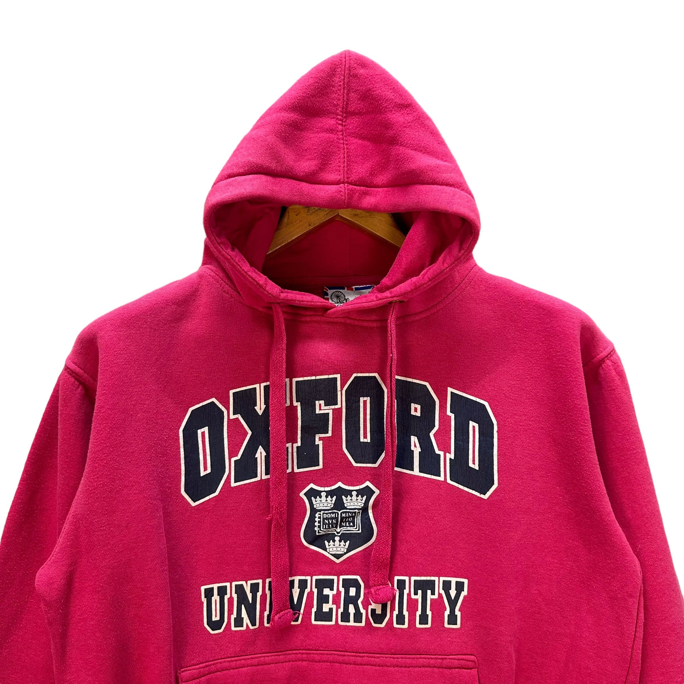 Vintage OXFORD UNIVERSITY BIG LOGO PULLOVER HOODIES #8744-024 Size US XS / EU 42 / 0 - 2 Thumbnail