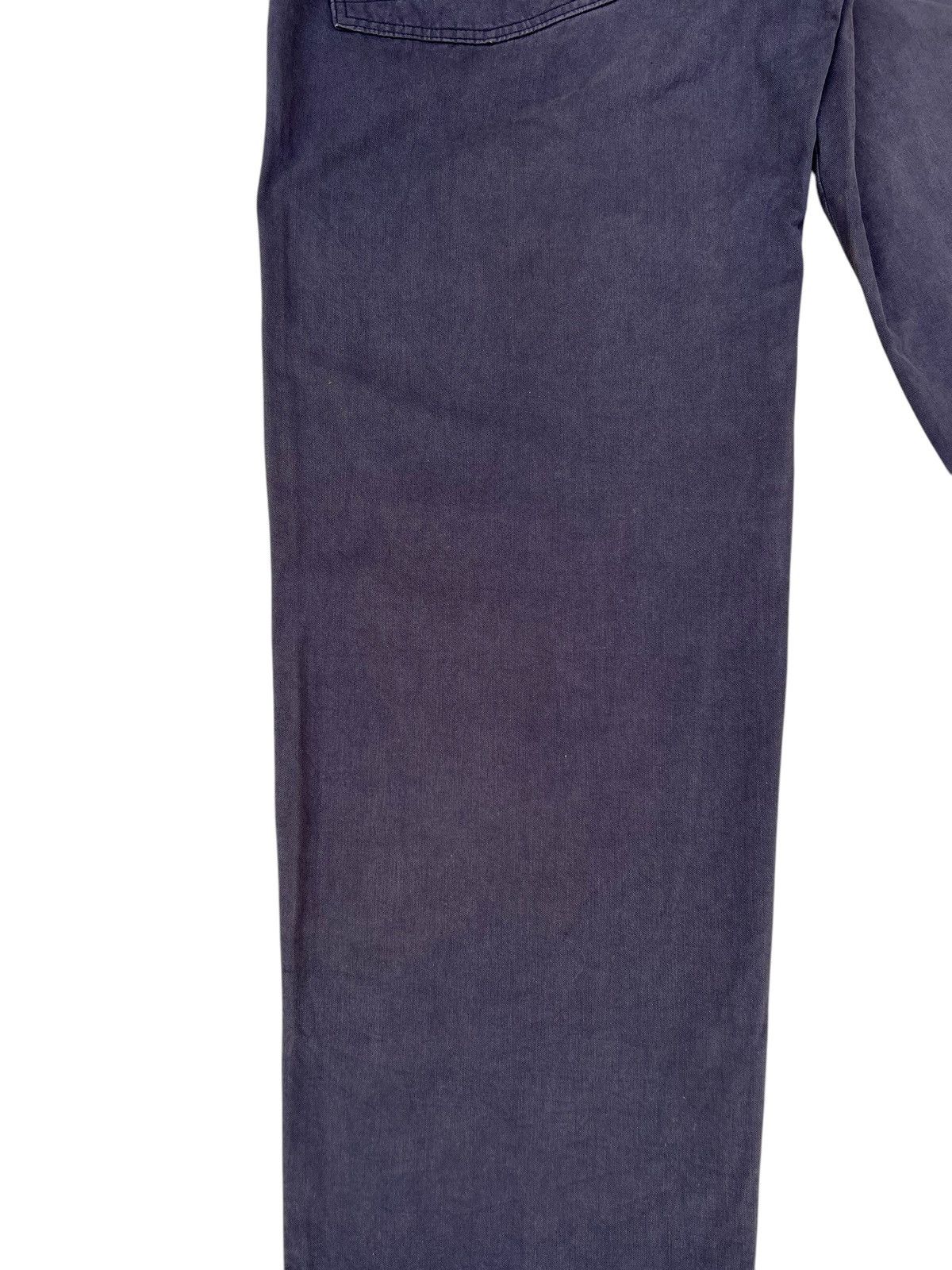 Marithe + Francois Girbaud Vintage 90s Marithe Francois Girbaud Faded Black Baggy Pant Size US 31 - 17 Thumbnail