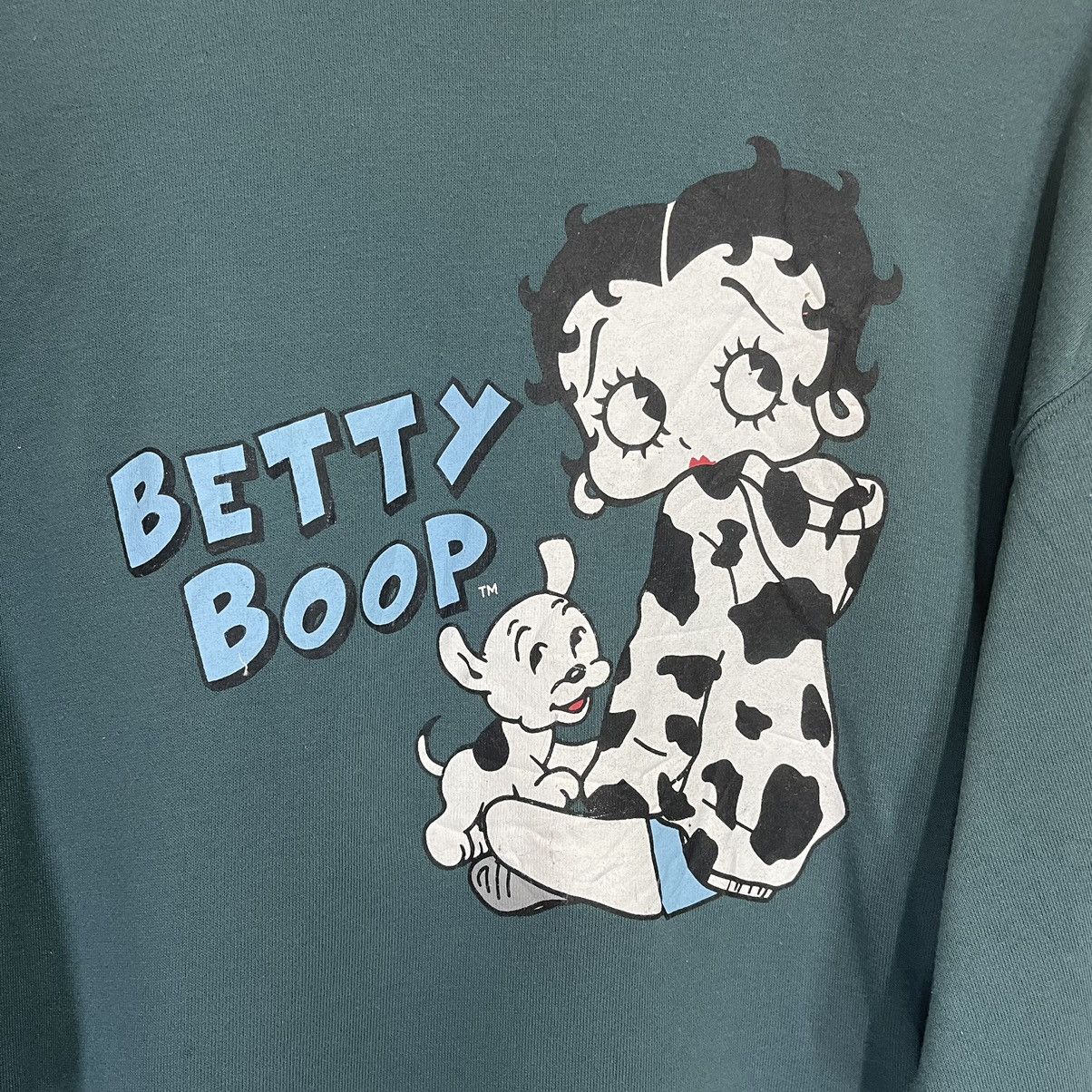 Cartoon Network Betty Boop x Denifits Big Logo Crewneck Sweatshirt Size US M / EU 48-50 / 2 - 5 Thumbnail