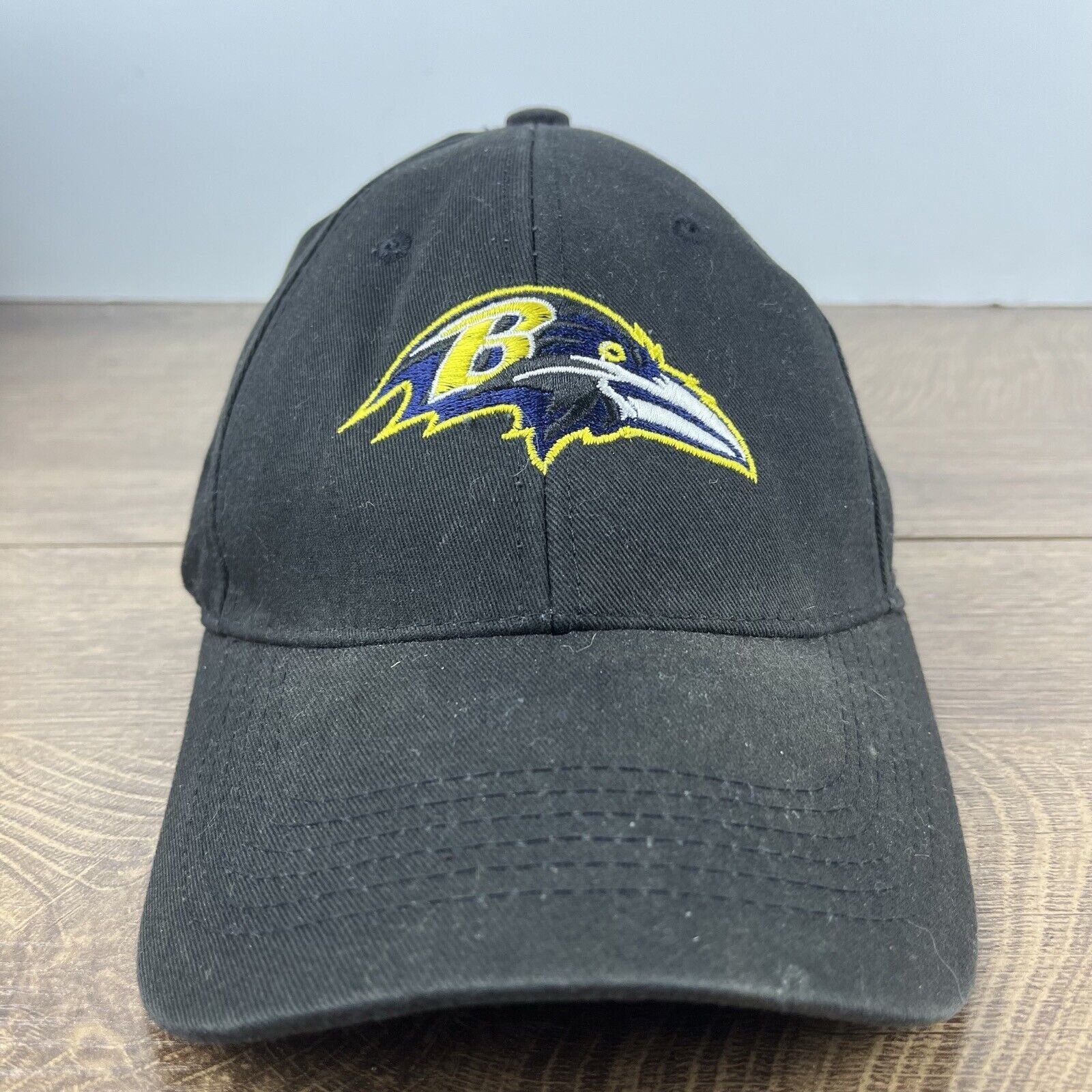 Reebok Baltimore Ravens Reebok Hat Black Cap Hat Ravens Adjustable Size ONE SIZE - 2 Thumbnail