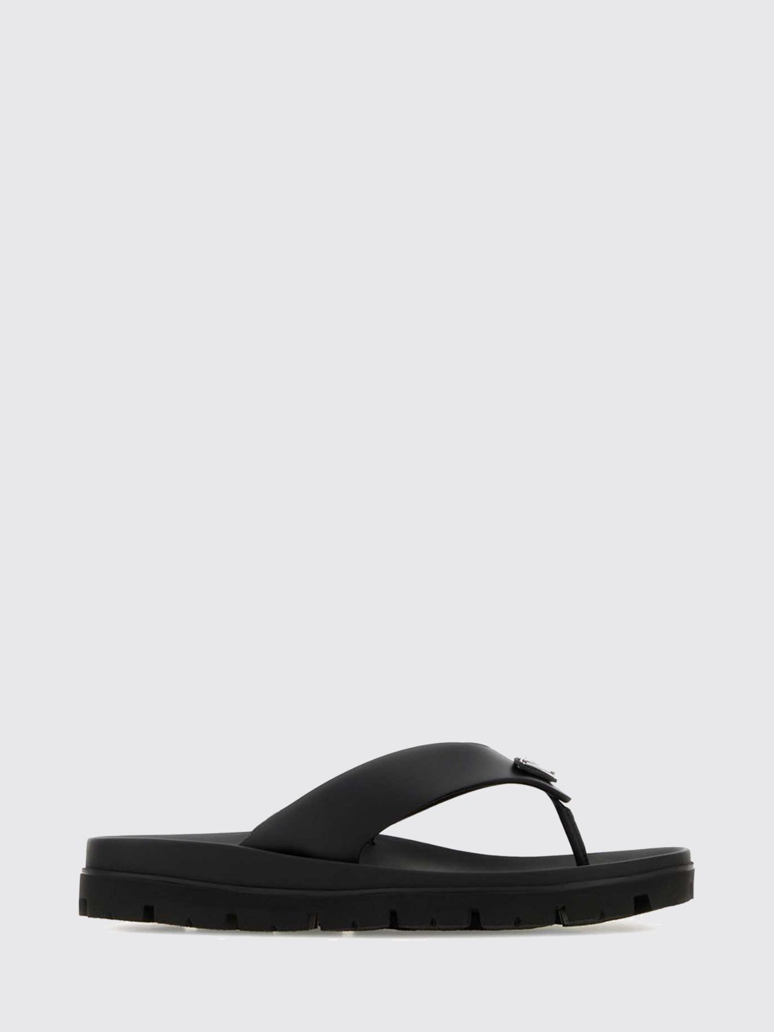 Prada Prada Sandals Men Black Size US 12 / EU 45 - 1 Preview