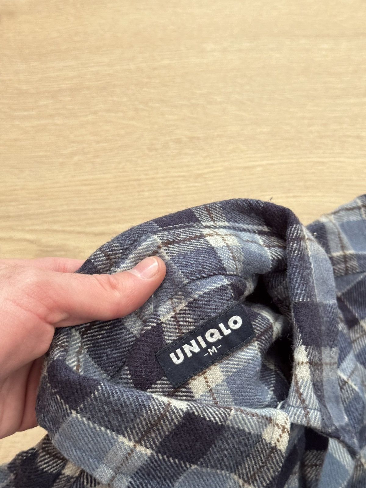 Uniqlo Vintage 00’s Uniqlo Japanese Flannel Shirt Size US M / EU 48-50 / 2 - 4 Thumbnail