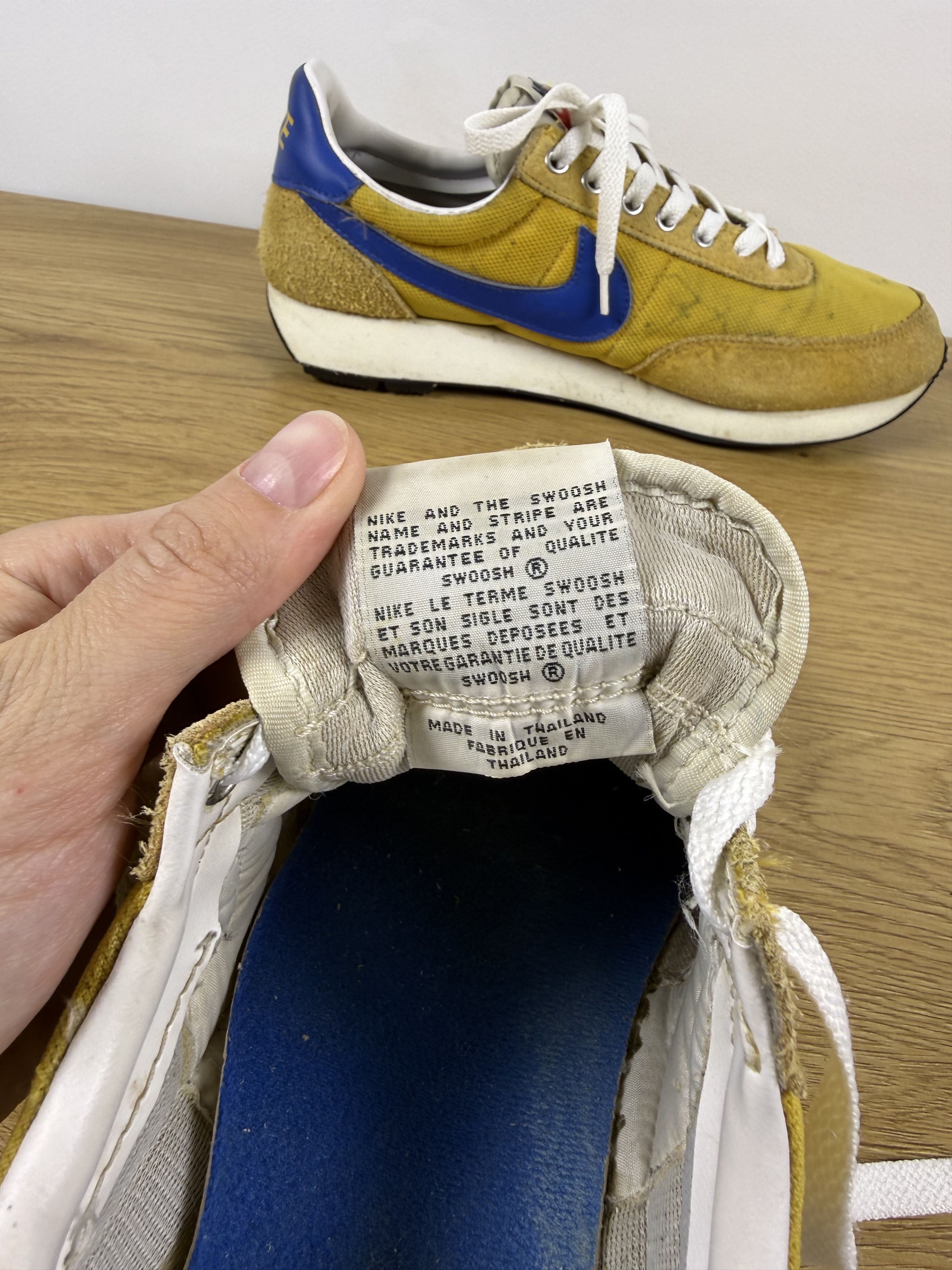 Nike 1999 Nike LDV Maize Vintage Yellow waffle tailwind US 10 Size US 10 / EU 43 - 8 Thumbnail