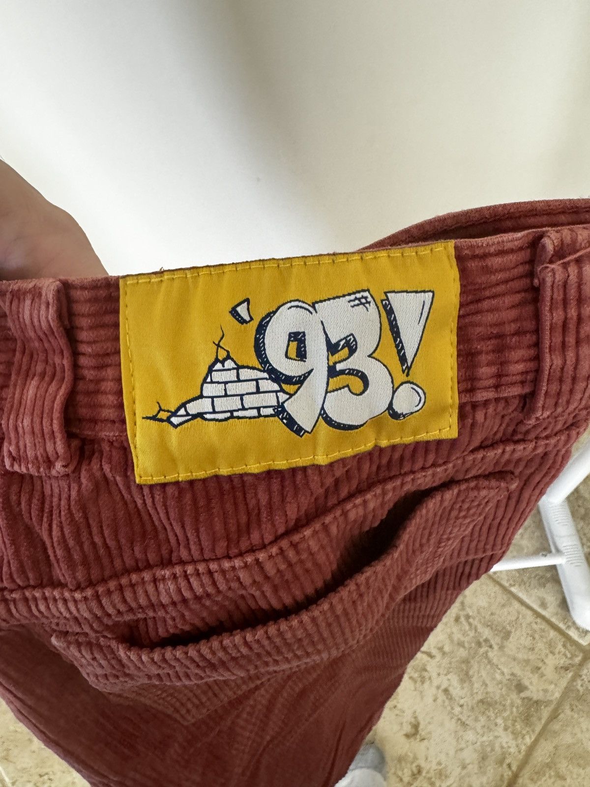Polar Skate Co. Polar Skate Co. ‘93! Chords 30/32 Red Size US 30 / EU 46 - 4 Thumbnail