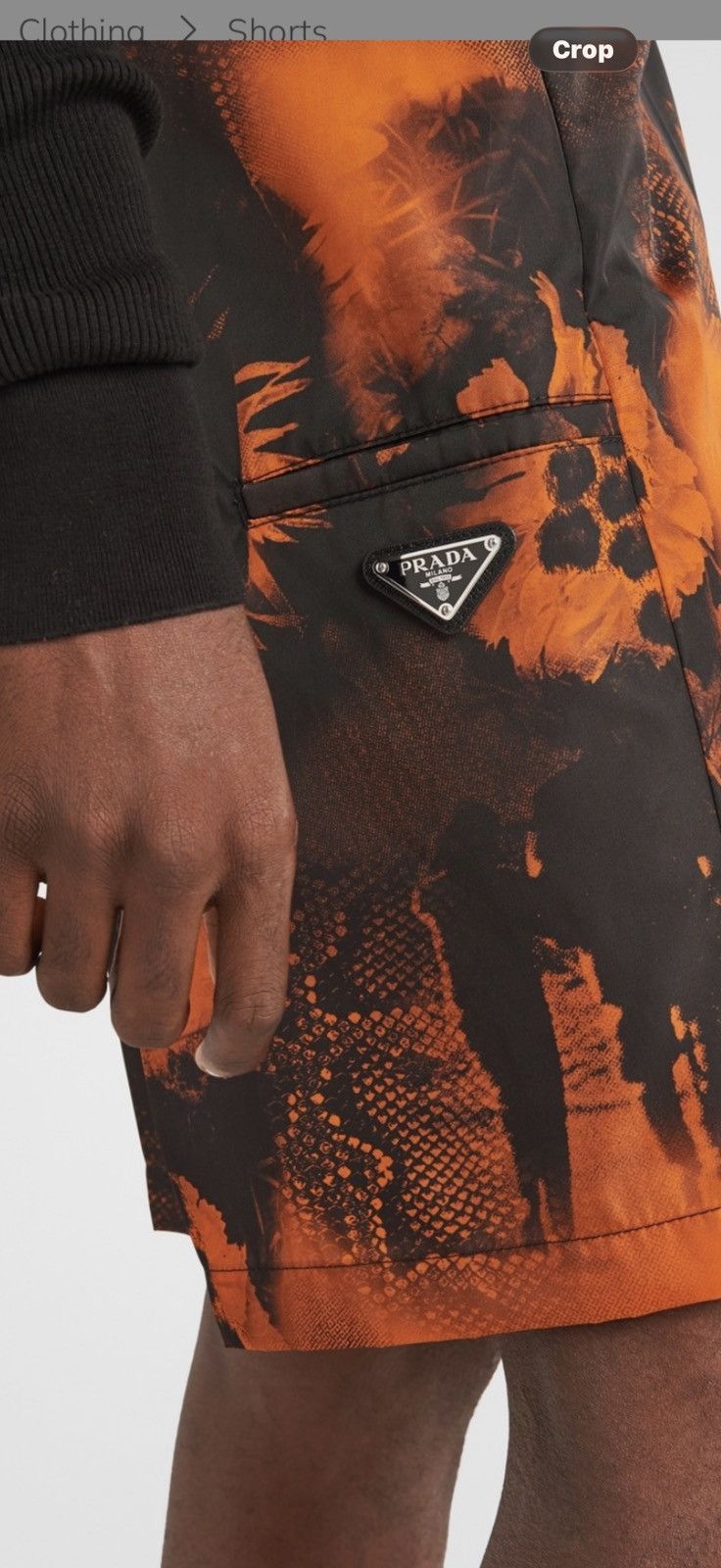 Prada Prada raf simons triangle shorts. 50/34. $1490 Size US 34 / EU 50 - 1 Thumbnail