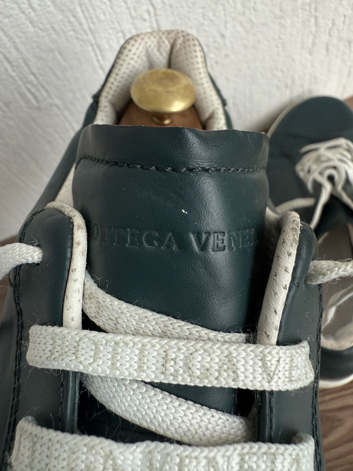 Bottega Veneta Jade green🟢 bolt sneakers Size US 11 / EU 44 - 7 Thumbnail