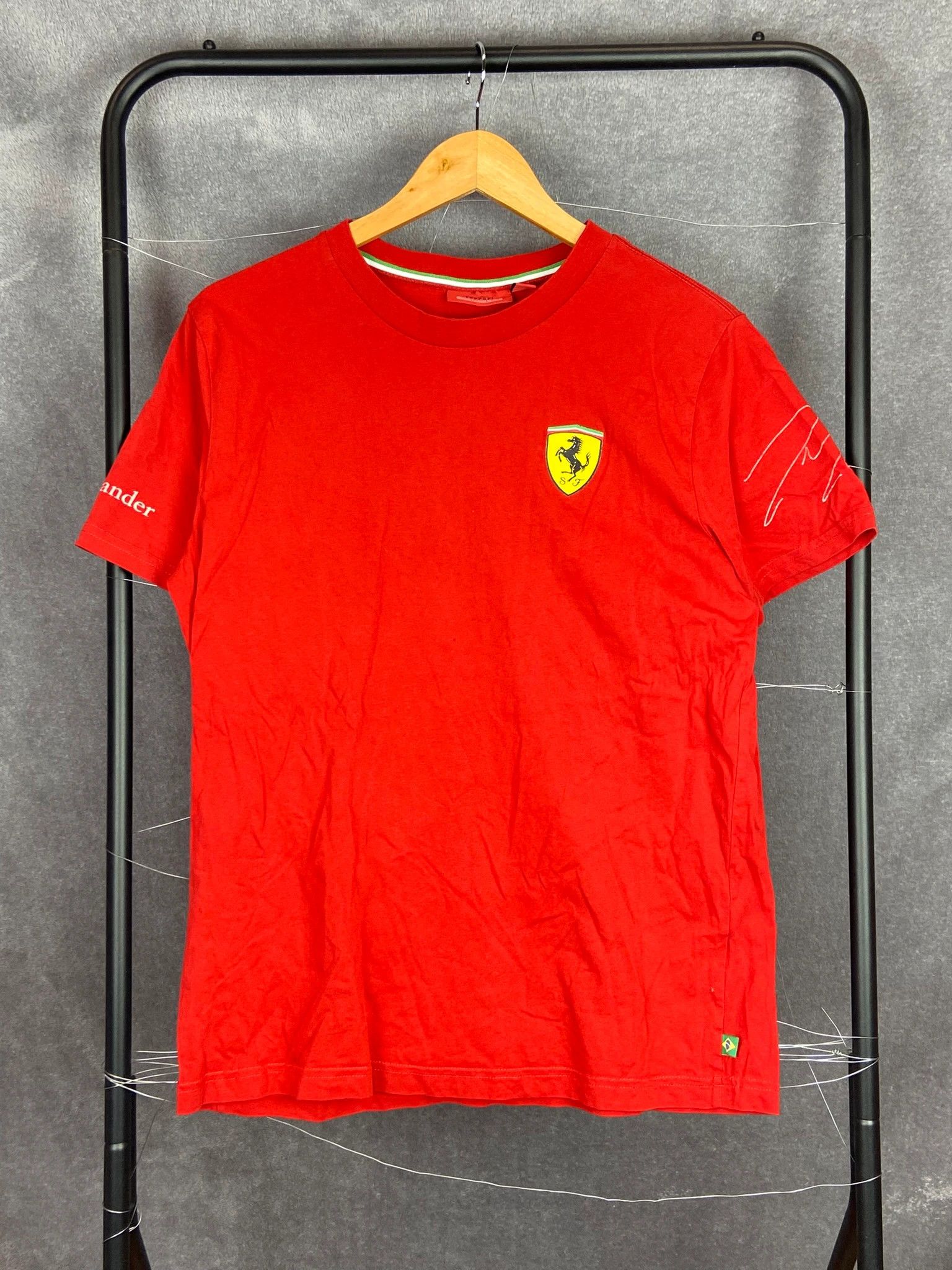 Ferrari Koszulka Ferrari czerwona M vintage spellout racing Size US M / EU 48-50 / 2 - 1 Thumbnail