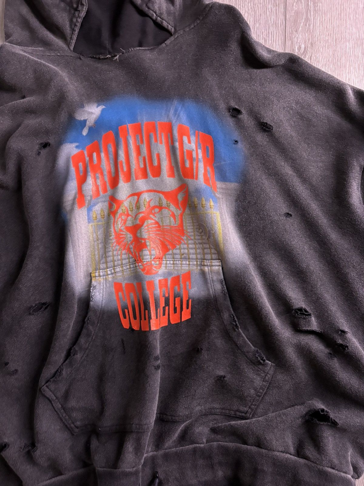 PROJECT G/R PROJECT G/R College Mix Printed Hoodie Size US M / EU 48-50 / 2 - 3 Thumbnail