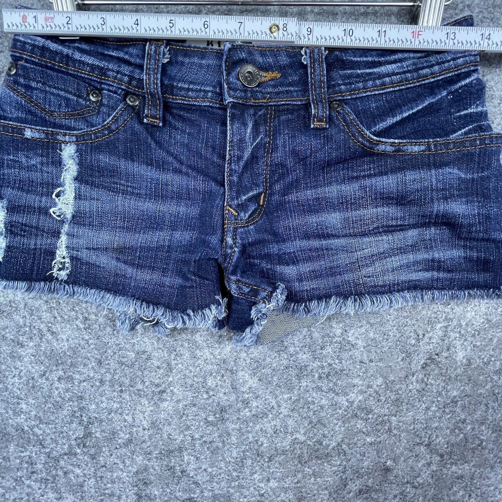 Kill City Kill City Conspirators Cutoff Jean Booty Shorts Womens 26 Size 26" / US 2 / IT 38 - 7 Thumbnail