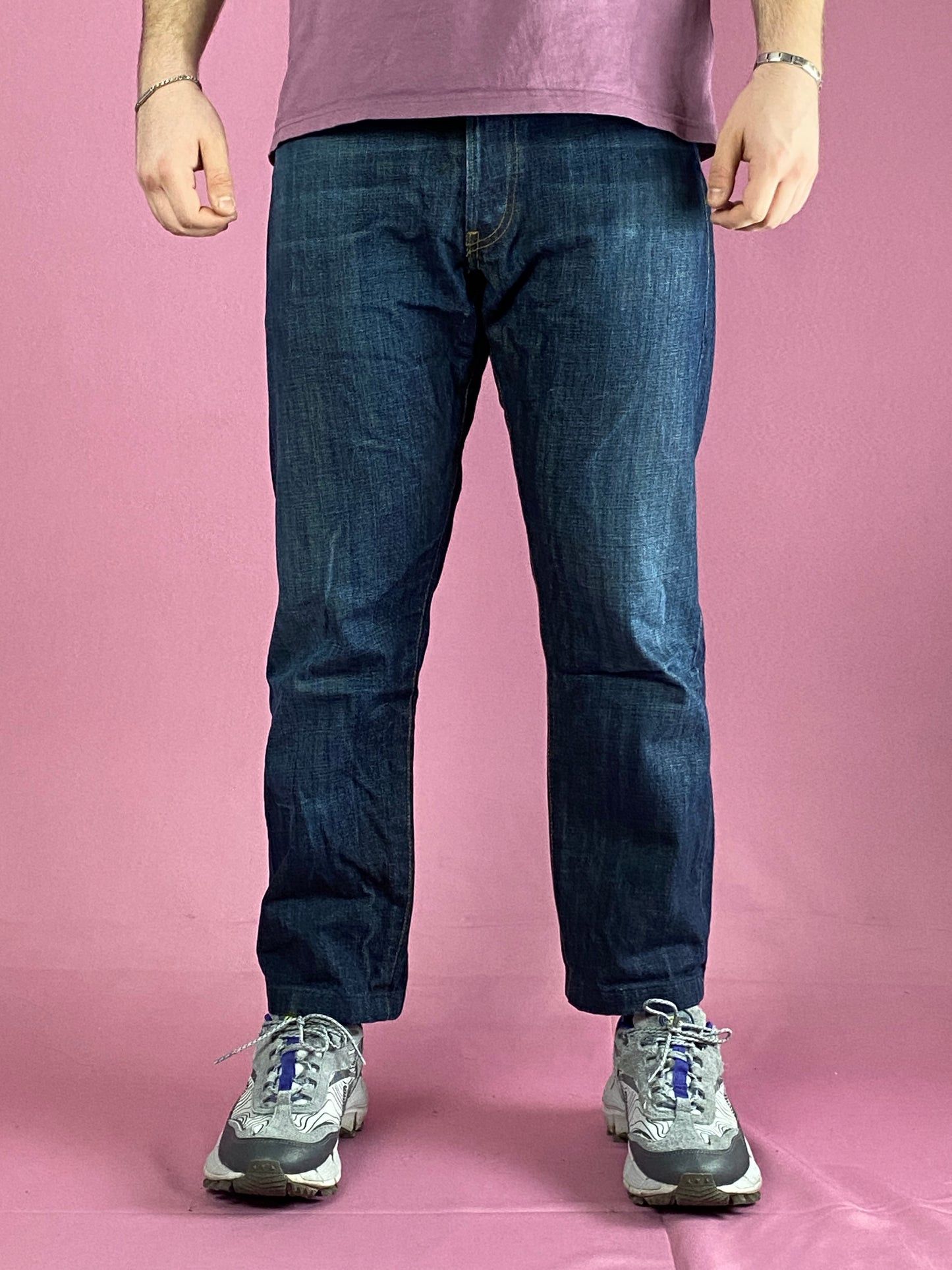 Stone Island × Vintage Stone Island Denim Vintage Men's Shortened Jeans - 40 Size US 40 / EU 56 - 3 Thumbnail