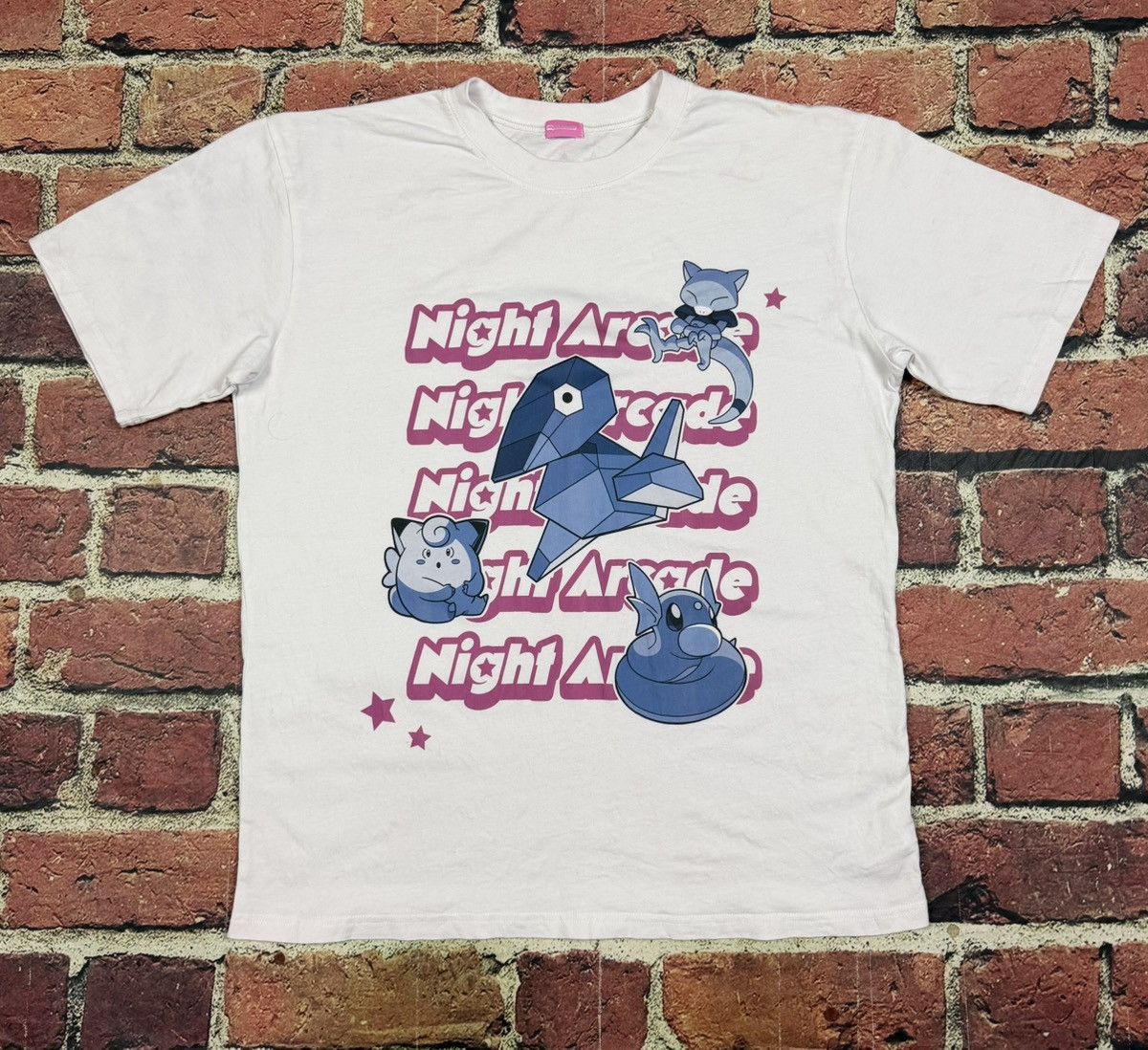 Pokemon Night Arcade Pokémon T-Shirt Pokemon Center Limited Japanese Size US M / EU 48-50 / 2 - 1 Thumbnail