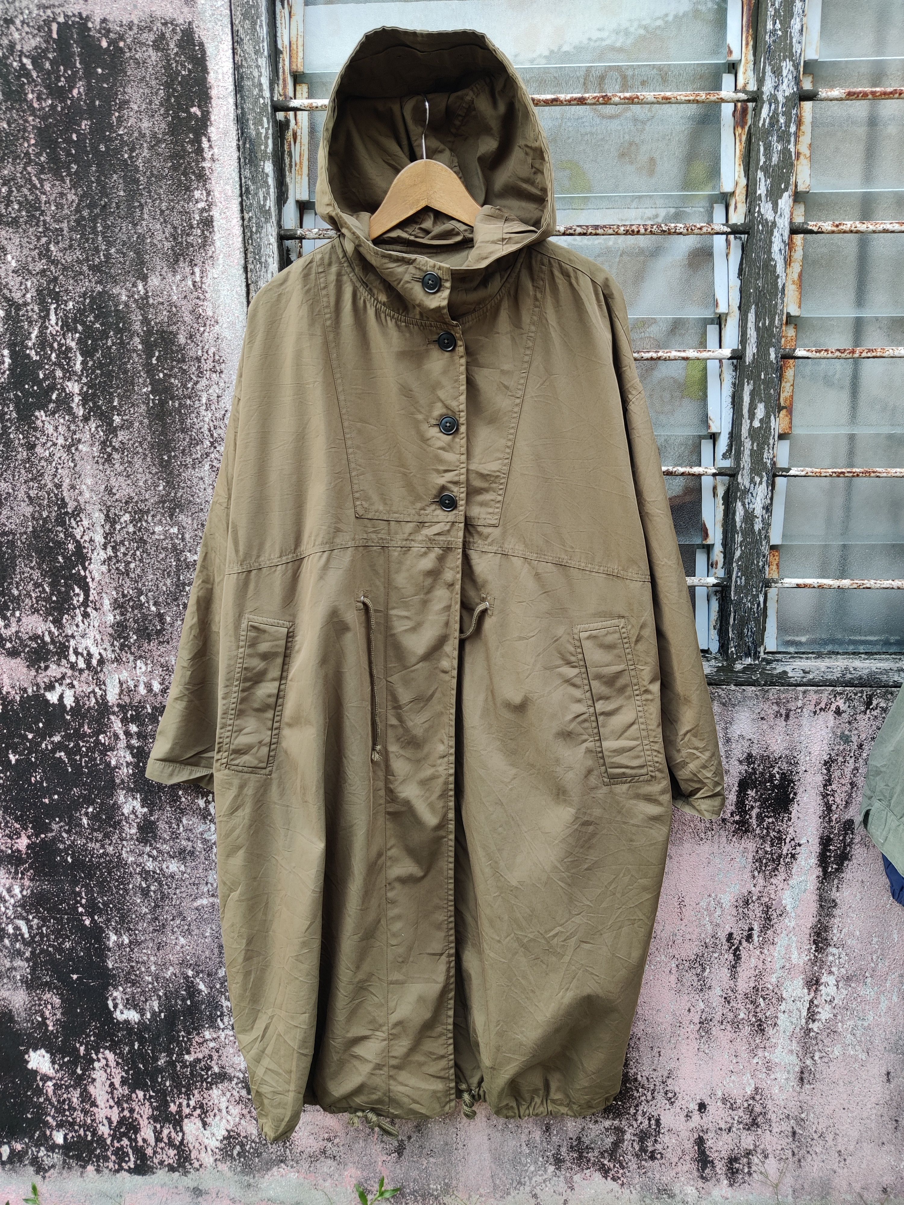 Ciaopanic Vintage KBF Military Green Hooded Long Parka Jacket Size US XL / EU 56 / 4 - 2 Thumbnail