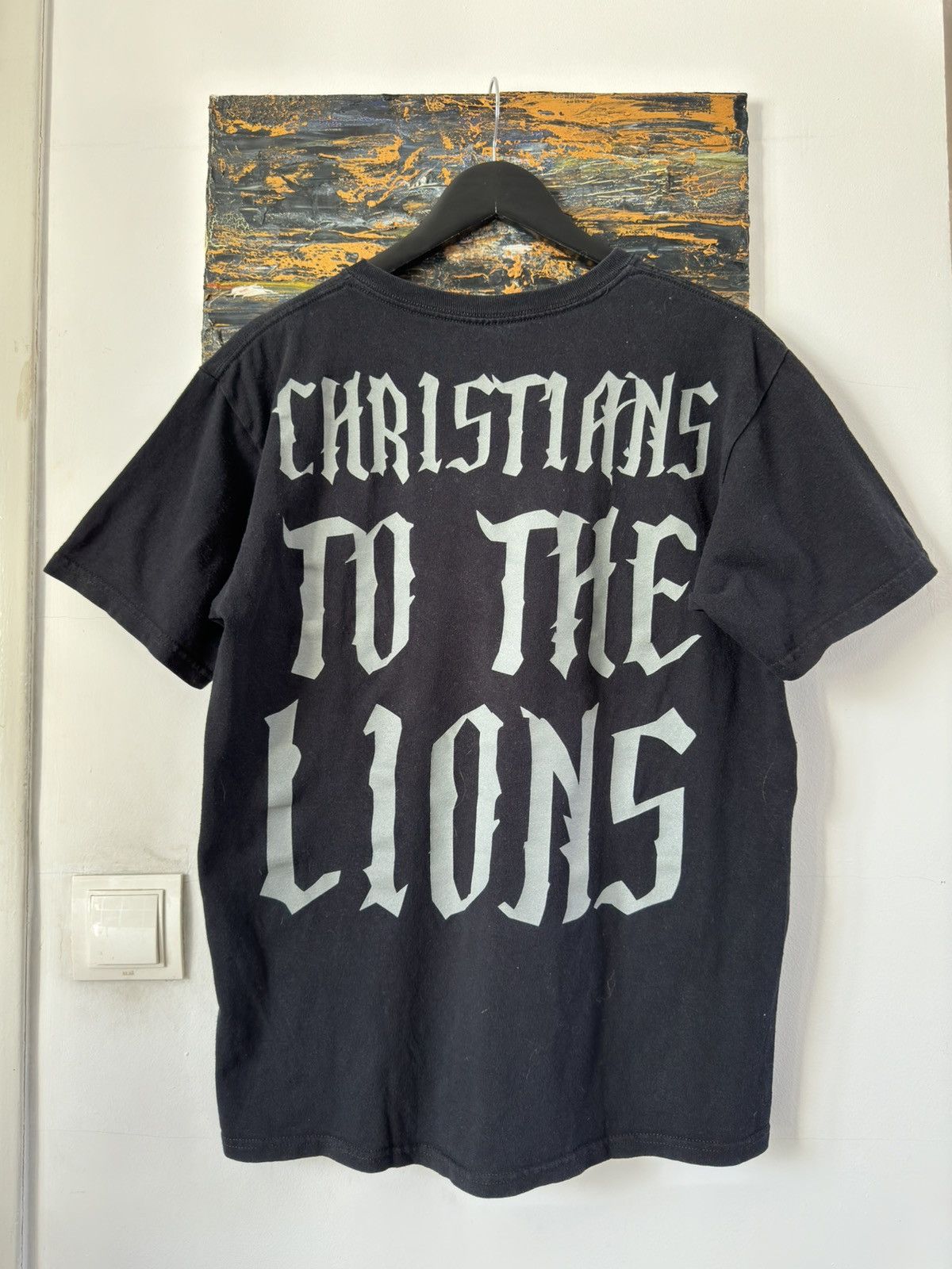 Band Tees × Vintage Vintage 2000s Behemoth Graphic T Shirt Size US M / EU 48-50 / 2 - 4 Thumbnail
