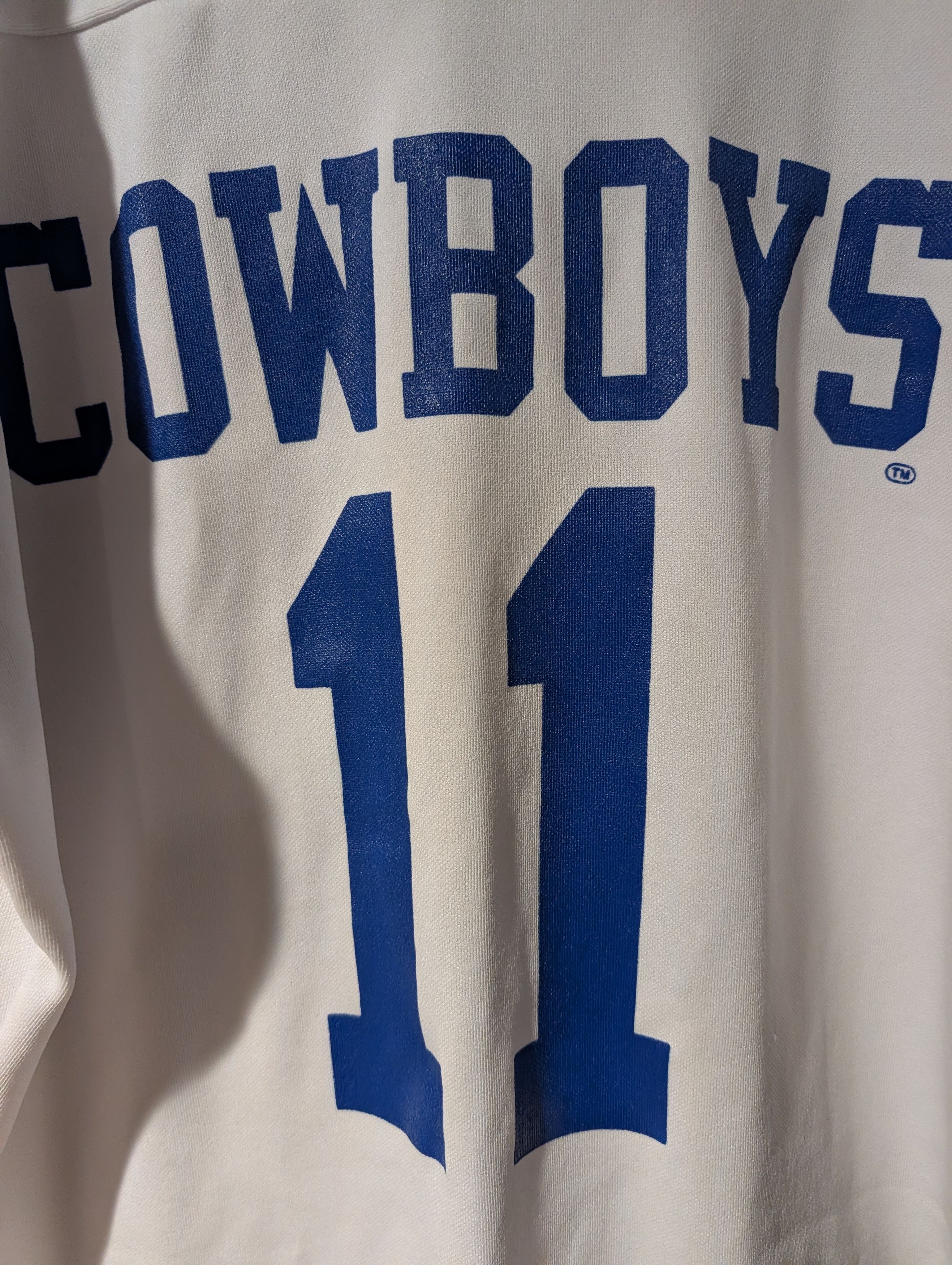 NFL Vintage 80s Dallas Cowboys Danny NFL Rawlings Jersey Size US M / EU 48-50 / 2 - 2 Thumbnail
