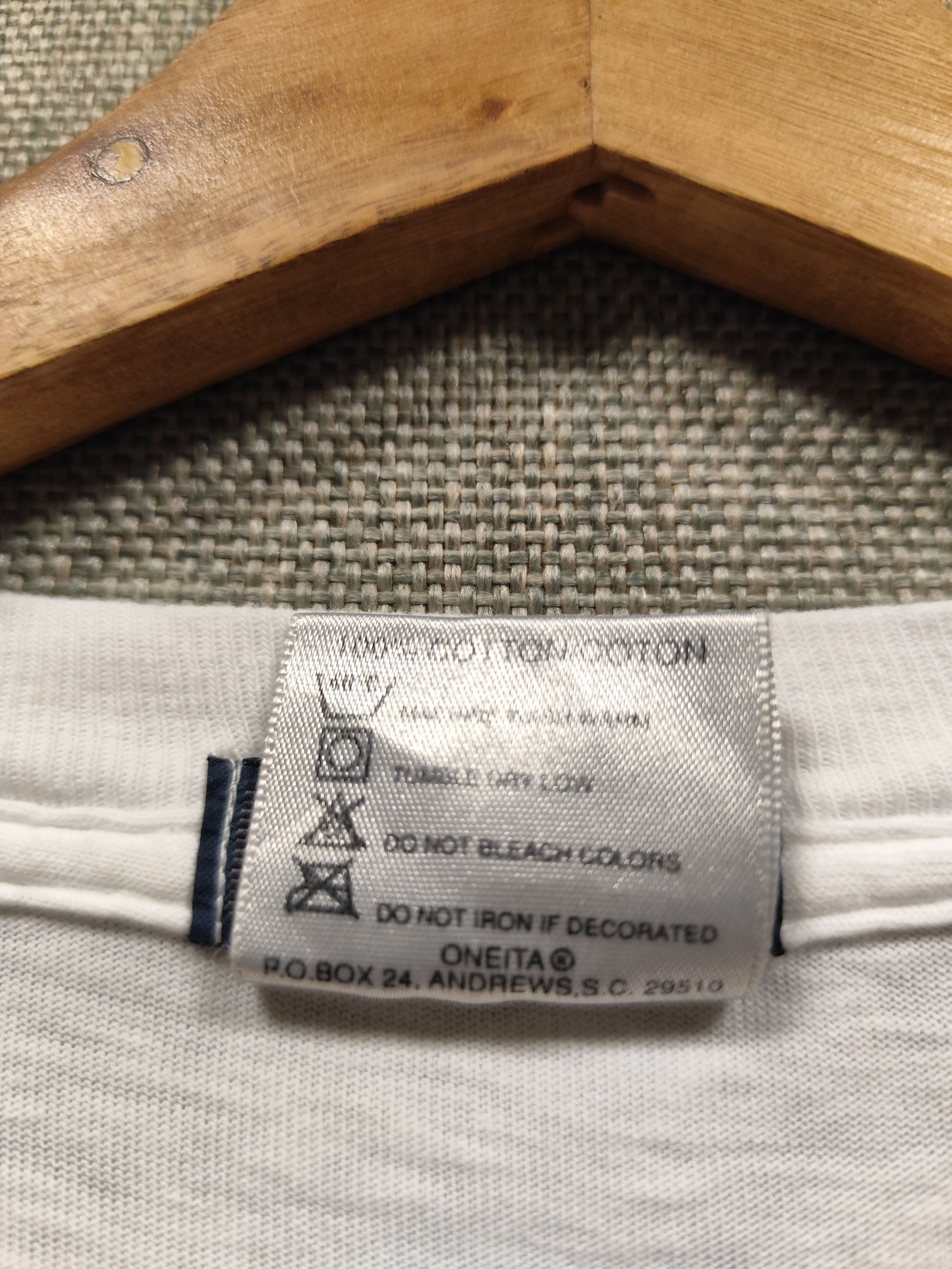 ABAHOUSE × Vintage Vintage 90s t shirt abahouse tag oneita made in usa Size US L / EU 52-54 / 3 - 7 Thumbnail