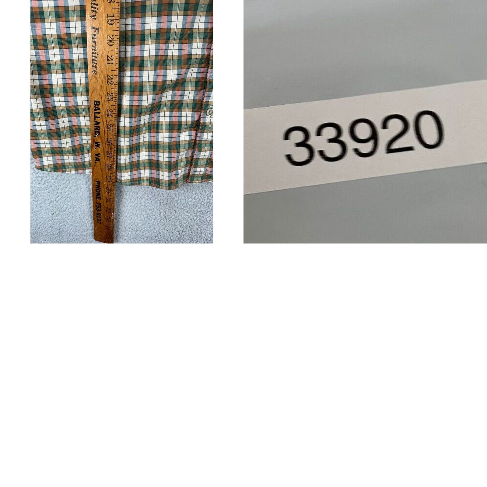 Eddie Bauer VINTAGE Eddie Bauer Shirt Adult XL Green Red Plaid Flannel Classic Button Up Men 90s Holiday Size US XL / EU 56 / 4 - 8 Thumbnail