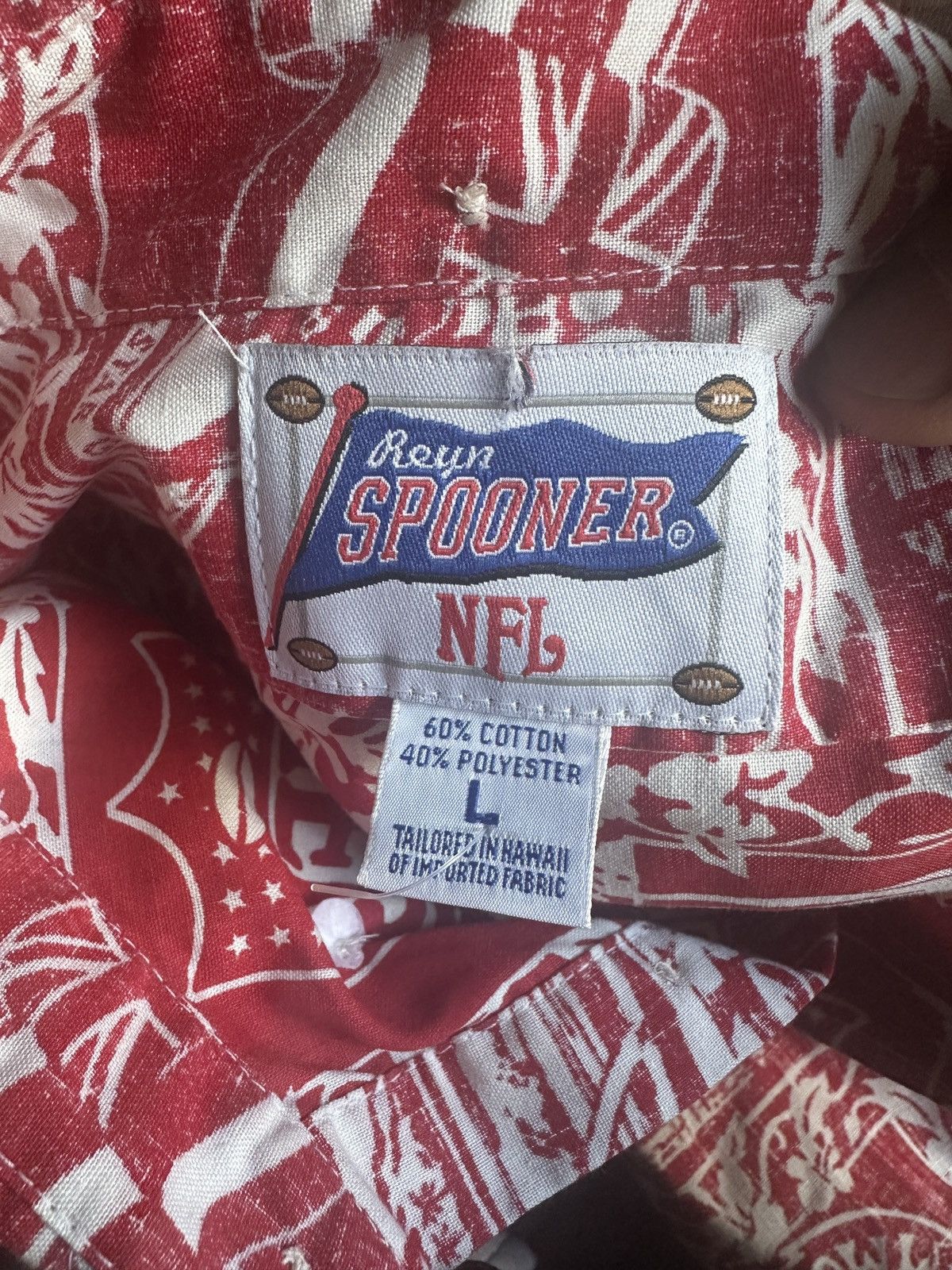 Reyn Spooner Reyn Spooner Hawaiian XL NFL Vintage 2001 Pro Bowl Men's L Size US L / EU 52-54 / 3 - 4 Thumbnail