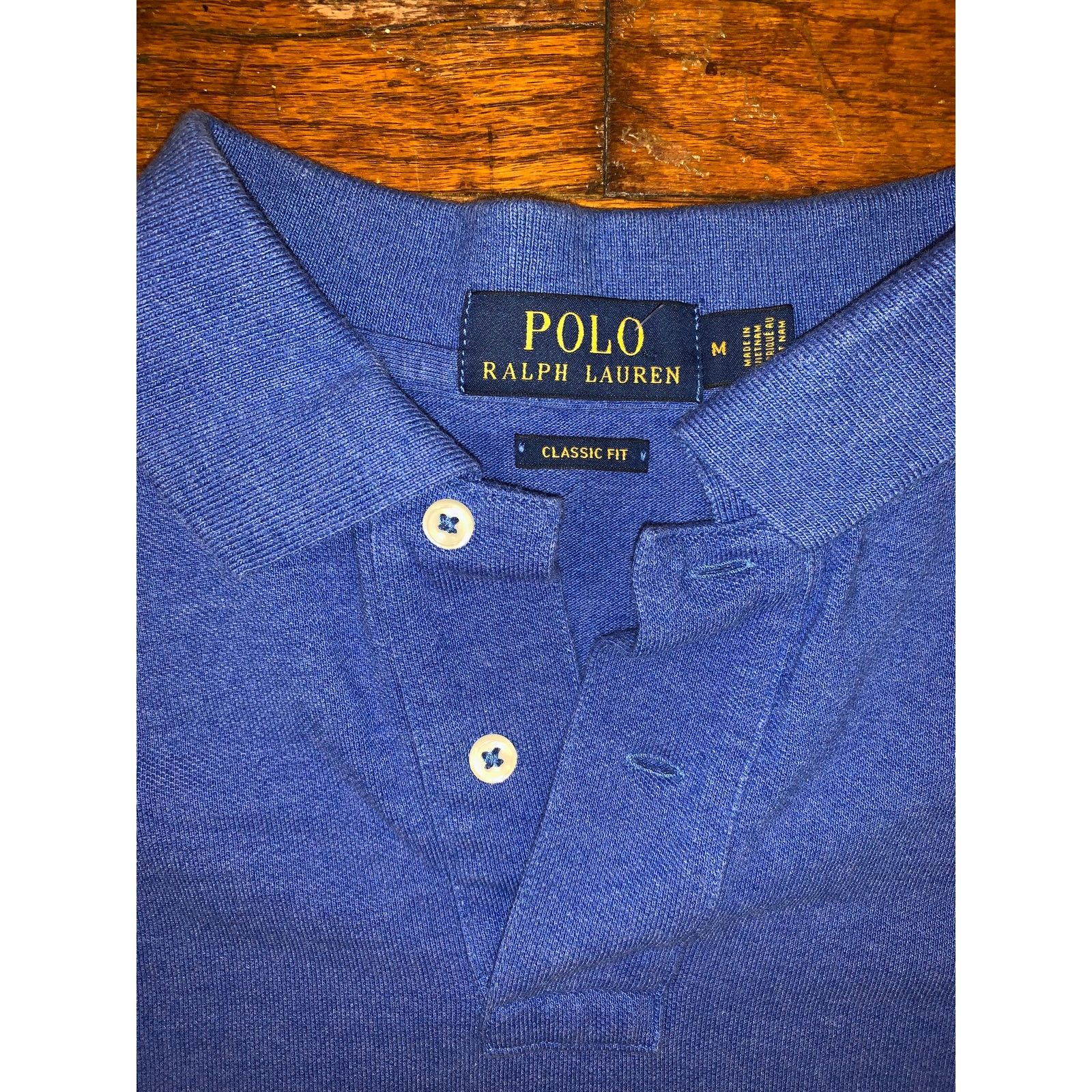Polo Ralph Lauren Polo Ralph Lauren Polo Shirt Blue Orange Pony XL Classic Fit Size US XL / EU 56 / 4 - 8 Thumbnail