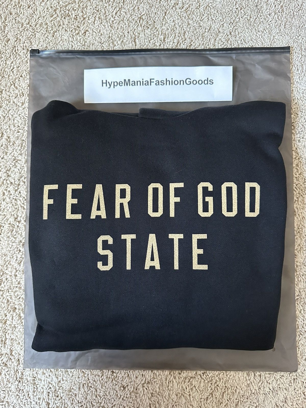 Essentials × Fear of God Fear of God Essentials Fleece Hoodie Black Size US XS / EU 42 / 0 - 1 Thumbnail