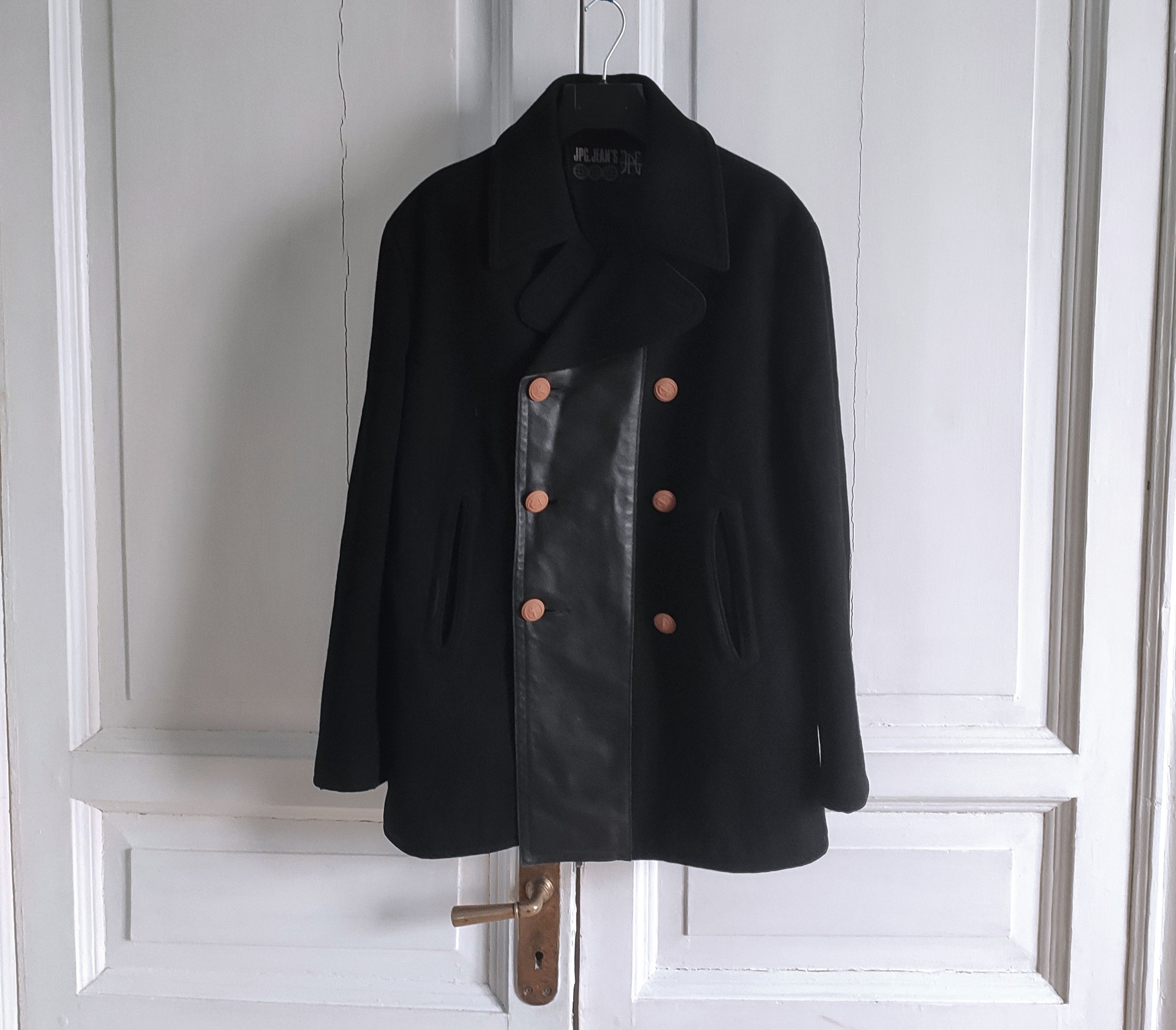 Jean Paul Gaultier Double breasted coat.Like Hermes or Martin Margiela Size US M / EU 48-50 / 2 - 1 Thumbnail