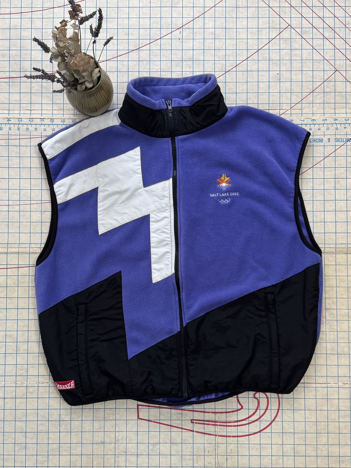 Marker Vintage offers Olympics polartec vest