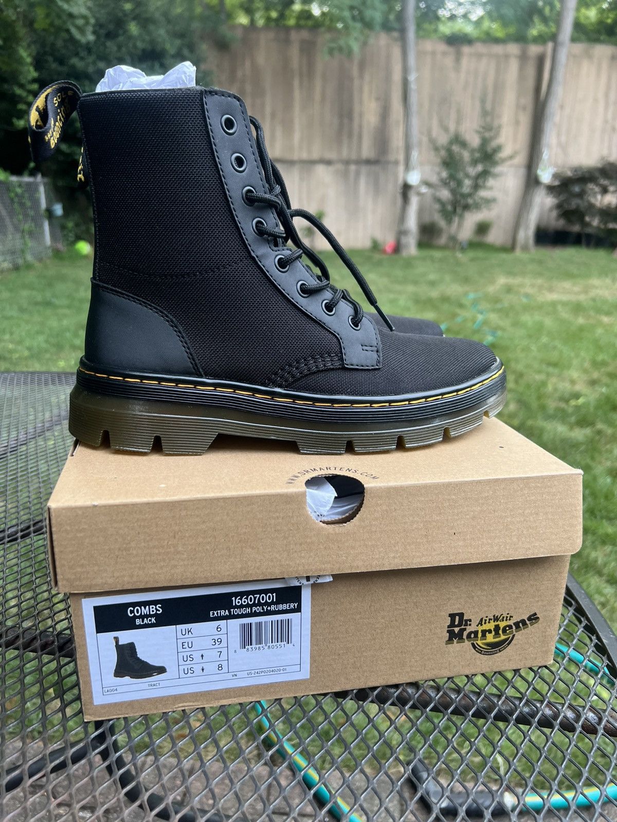 Dr. Martens Dr. Martens Combs Poly Size US 7 / EU 40 - 1 Thumbnail