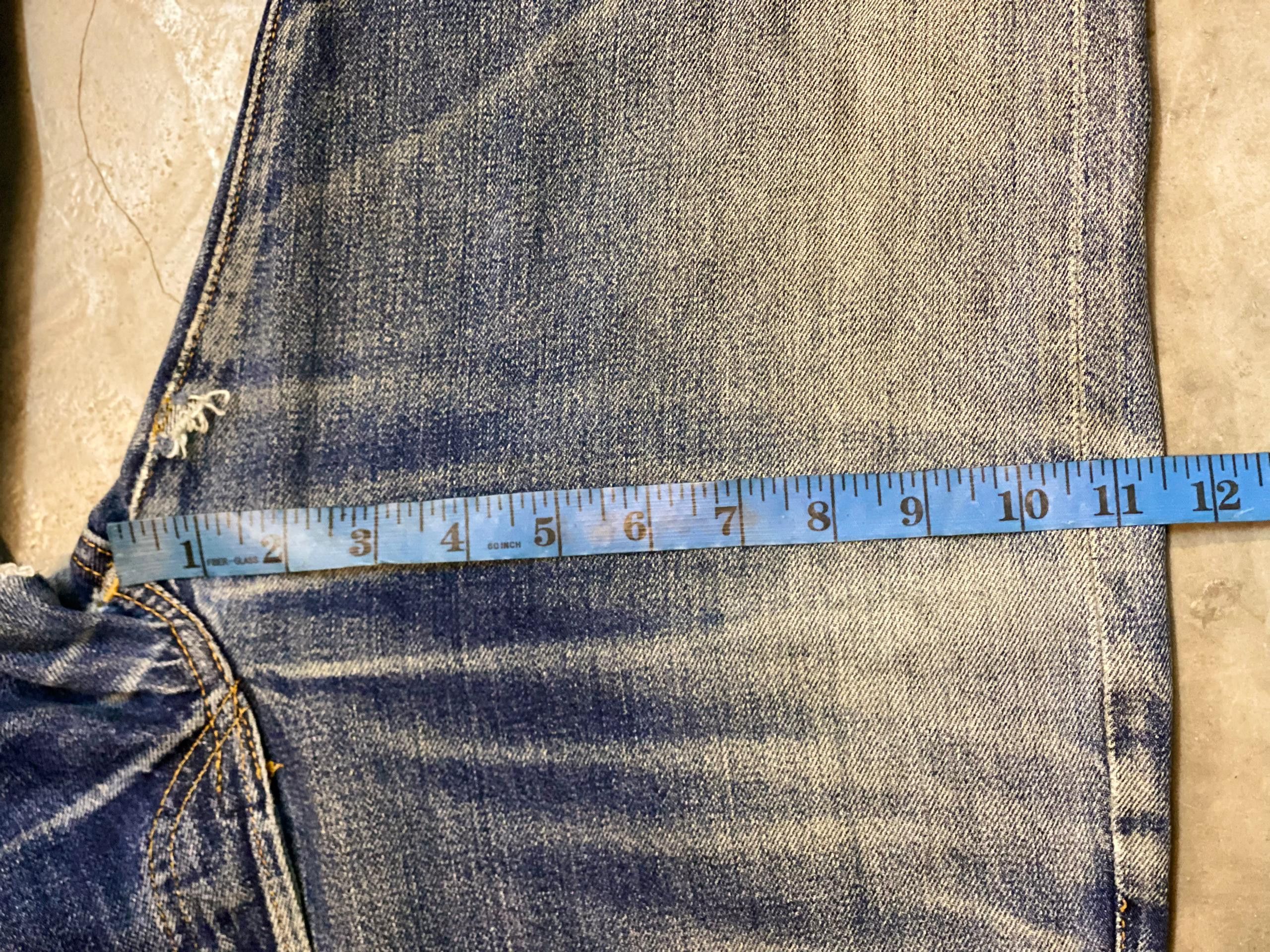 Levi's VINTAGE LEVIS 501XX 90S BUTTON 555 BIG E SELVEDGE Size US 30 / EU 46 - 20 Thumbnail