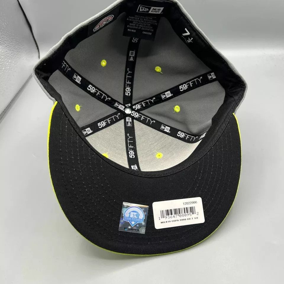 New Era Columbia Fireflies Hat Men 7 1/2 MiLB Fitted Cap New Size ONE SIZE - 6 Thumbnail