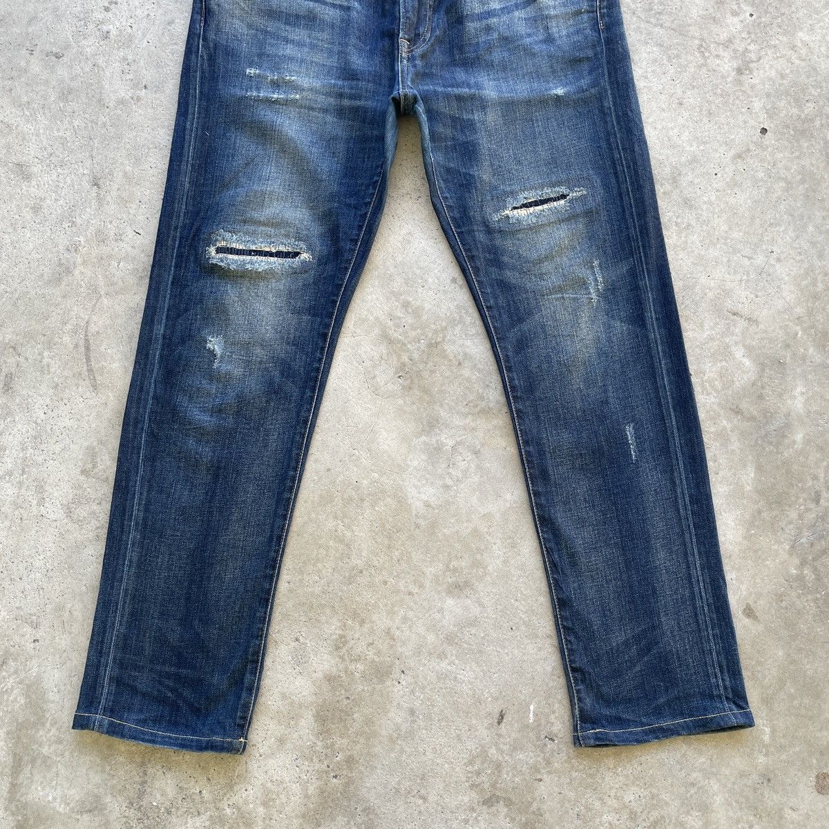 Japanese Brand Vintage Japanese Brand Denim Jeans Pants Faded W34 Size US 34 / EU 50 - 4 Thumbnail