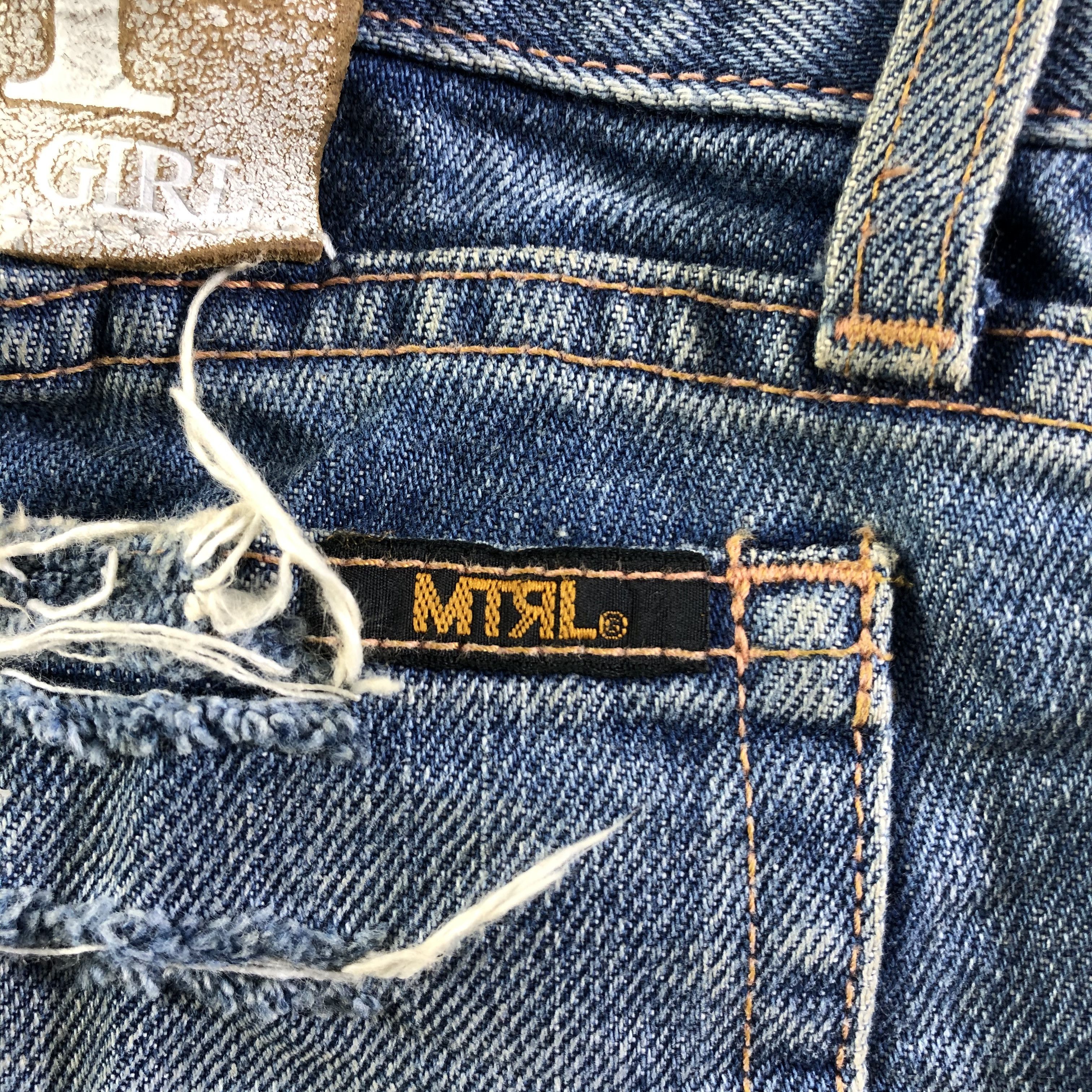 Japanese Brand Vintage Distressed Material Girl Jeans-J4529 Size 30" / US 8 / IT 44 - 6 Thumbnail