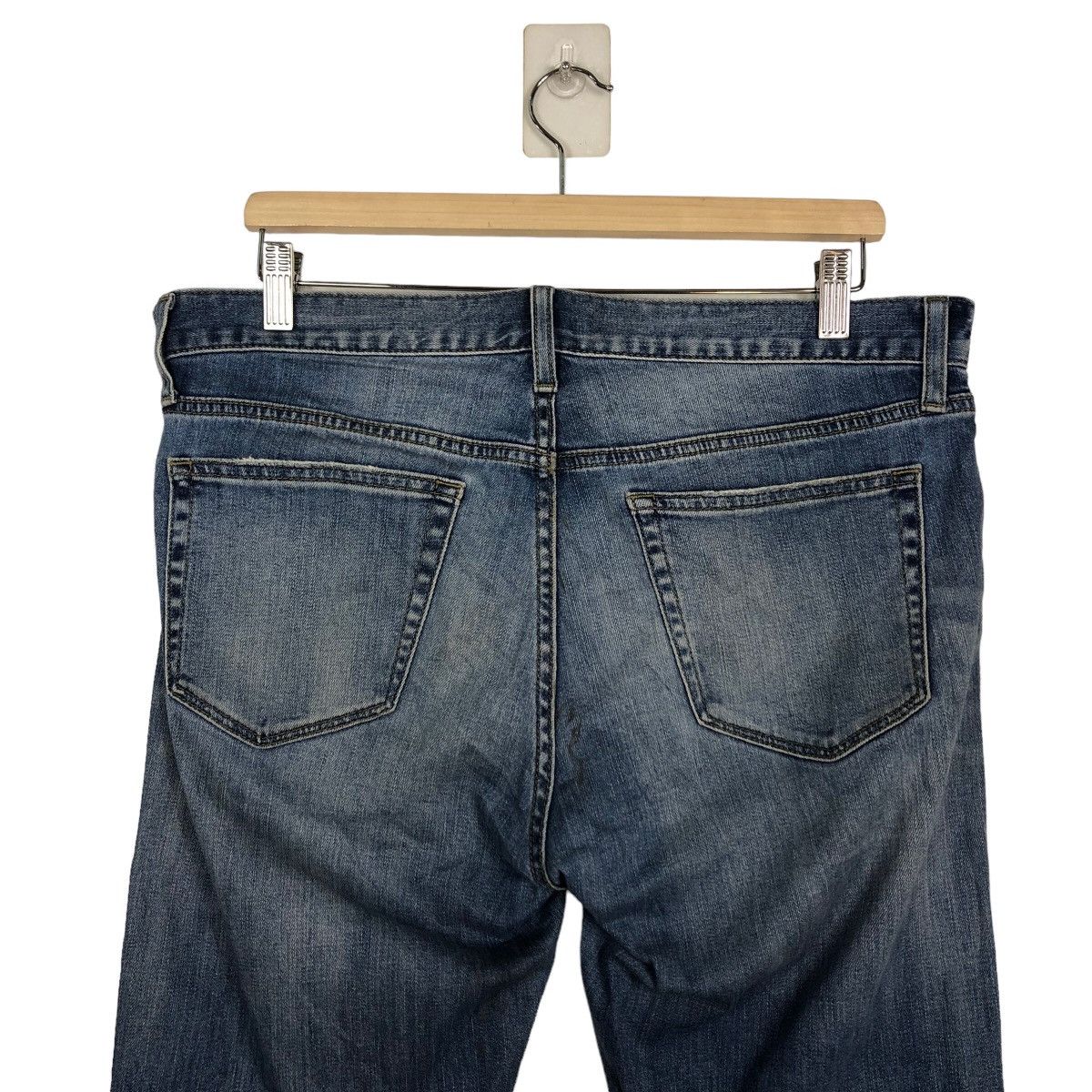 Japanese Brand 🔥RARE PUNK STYLE DISTRESSED DENIM UNIQLO JEANS JAPAN MADE Size US 34 / EU 50 - 8 Thumbnail