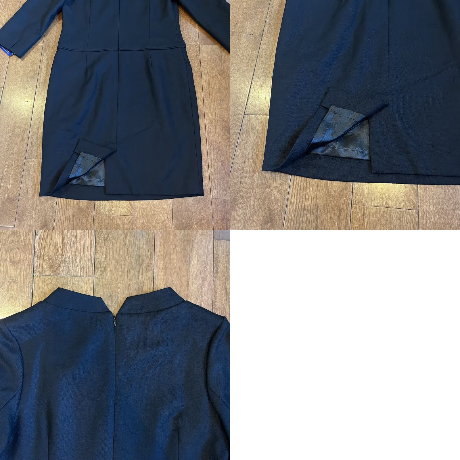 Pendleton VINTAGE Pendleton Sheath Dress Shirt Womens 100% Wool Black 6 USA TJ029 Knee Length 3/4 Sleeve Womens Size M / US 6-8 / IT 42-44 - 9 Thumbnail