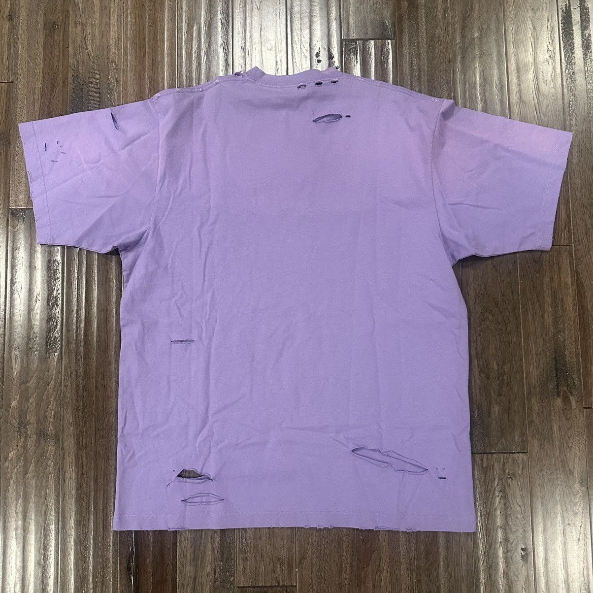 Balenciaga Balenciaga Purple TShirt Size US XXS / EU 40 - 5 Thumbnail