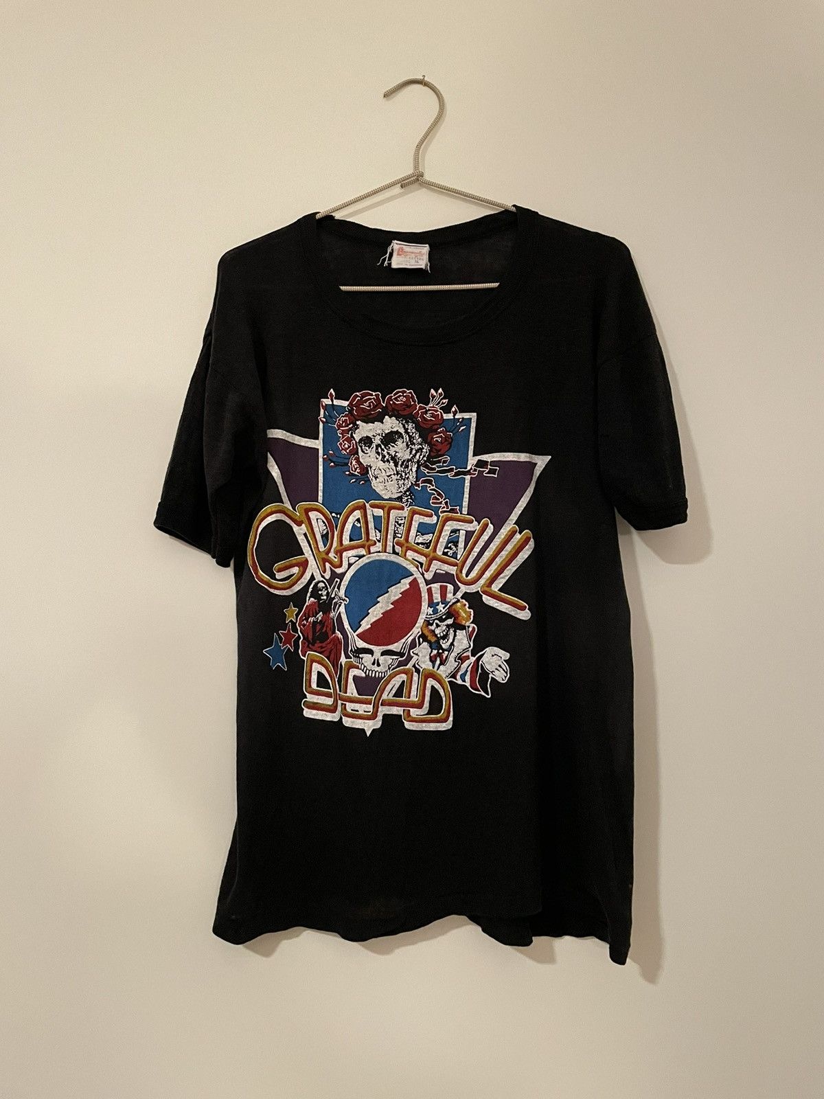 Vintage 1970’s Grateful Dead Skeleton Tee Size US M / EU 48-50 / 2 - 1 Thumbnail
