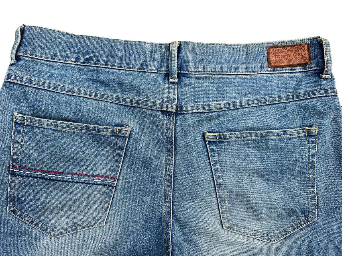 Tommy Hilfiger Y2K Tommy Hilfiger Distressed Patch Denim Jeans 34x34 Size 34" / US 12 / IT 48 - 8 Thumbnail