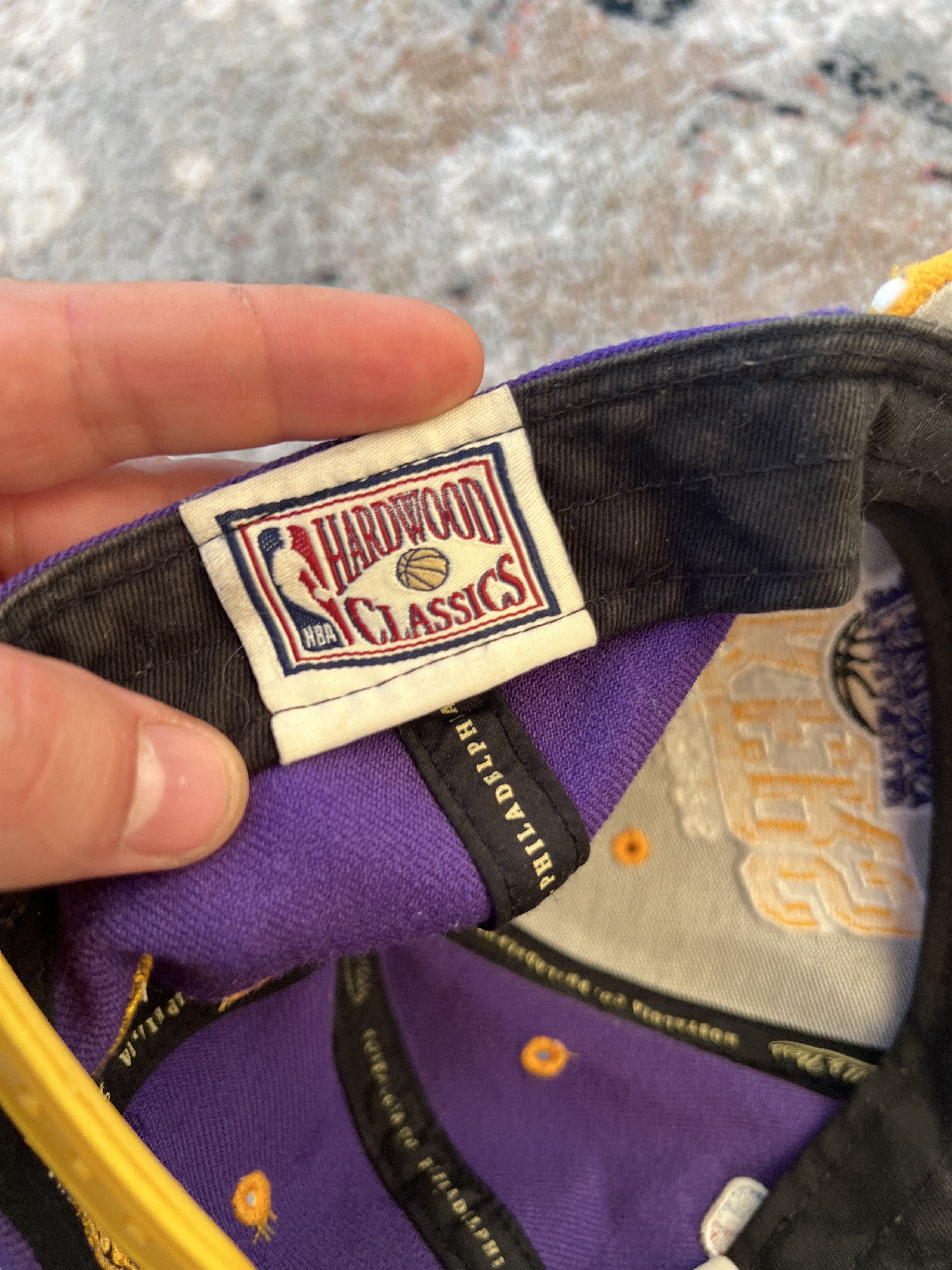Mitchell & Ness Los Angele Lakers NBA Vintage Cap Size ONE SIZE - 5 Thumbnail