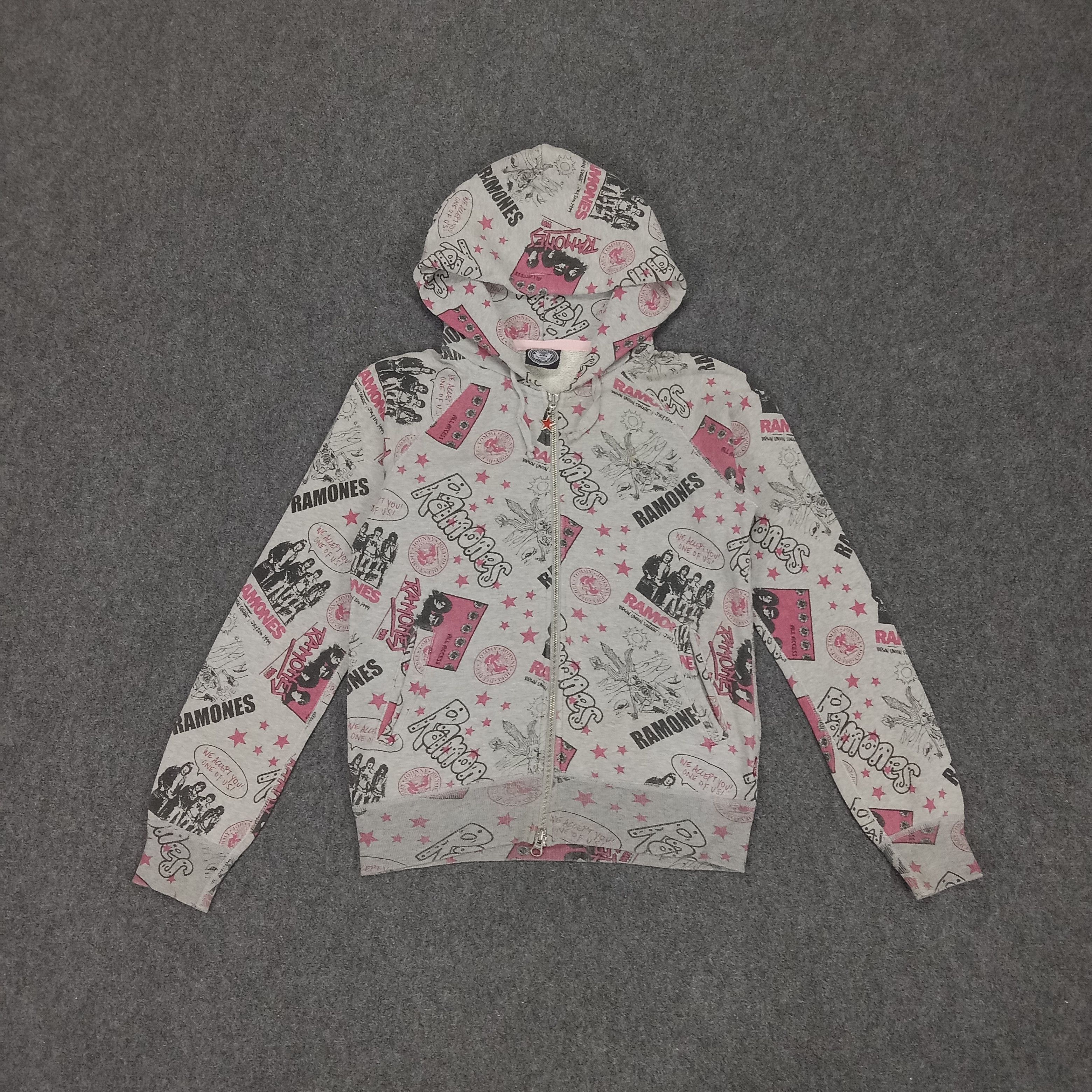 Band Tees Hysteric Glamour X Ramones Japanese Brand Hoodies Size XS / US 0-2 / IT 36-38 - 1 Thumbnail