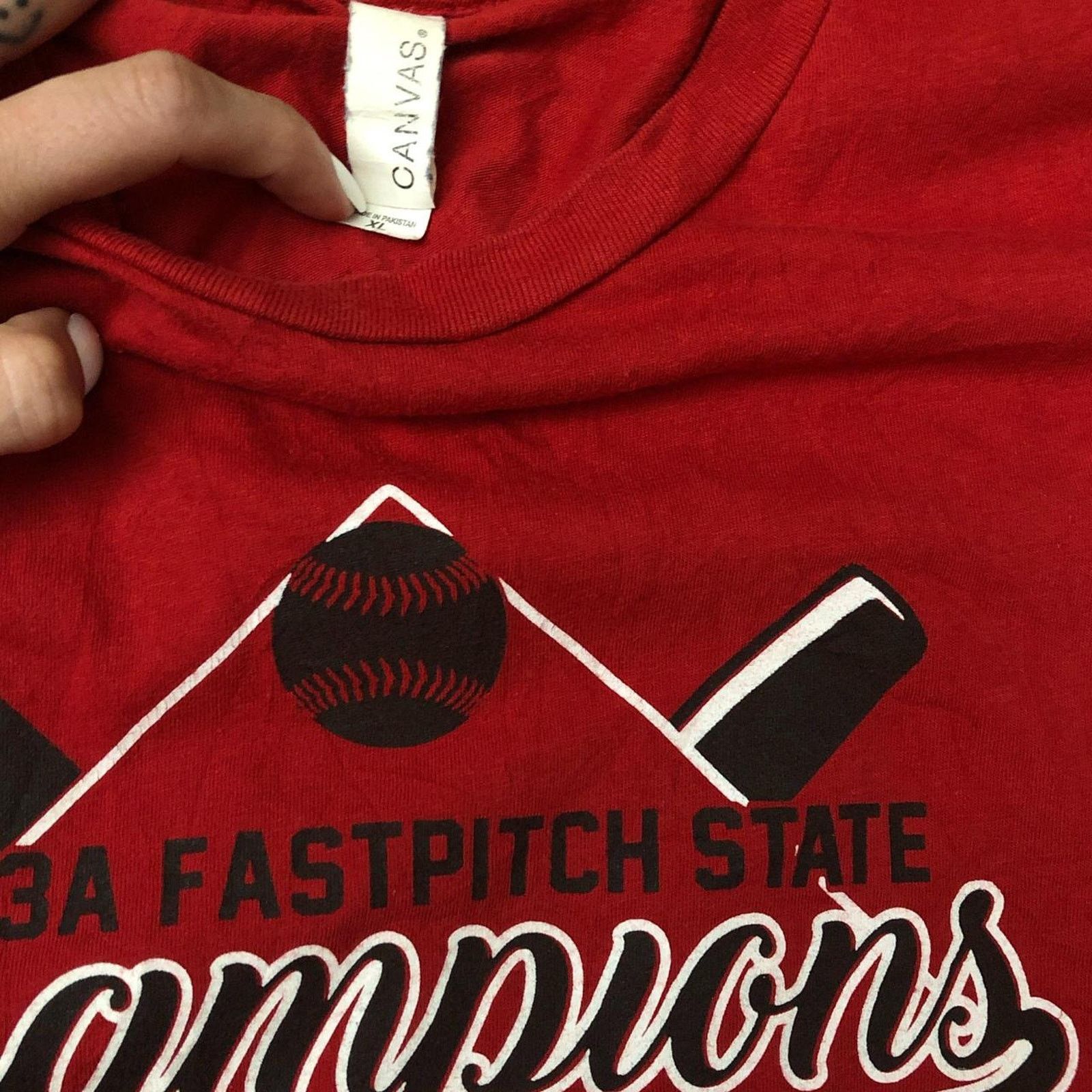 Other Purcell Lady Dragons Softball State Champions Graphic Tee Size US XL / EU 56 / 4 - 3 Thumbnail