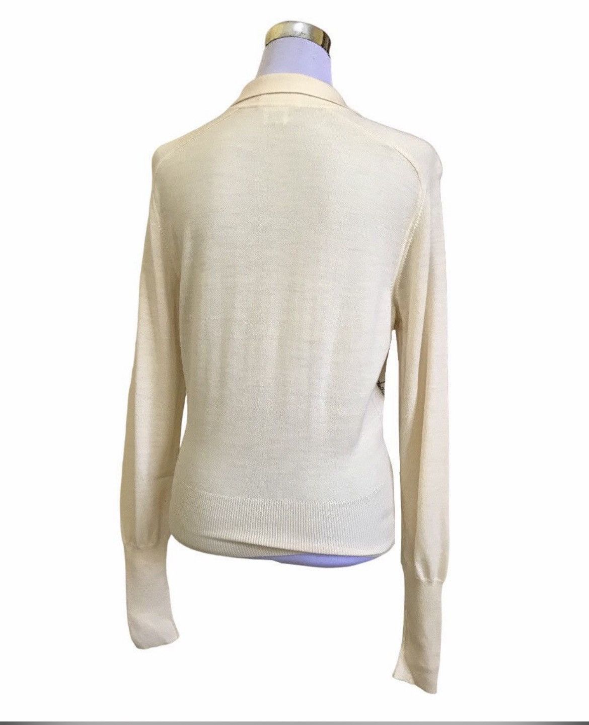 Hermes Hermes Half Button Collar Knitwear Size XS / US 0-2 / IT 36-38 - 11 Thumbnail
