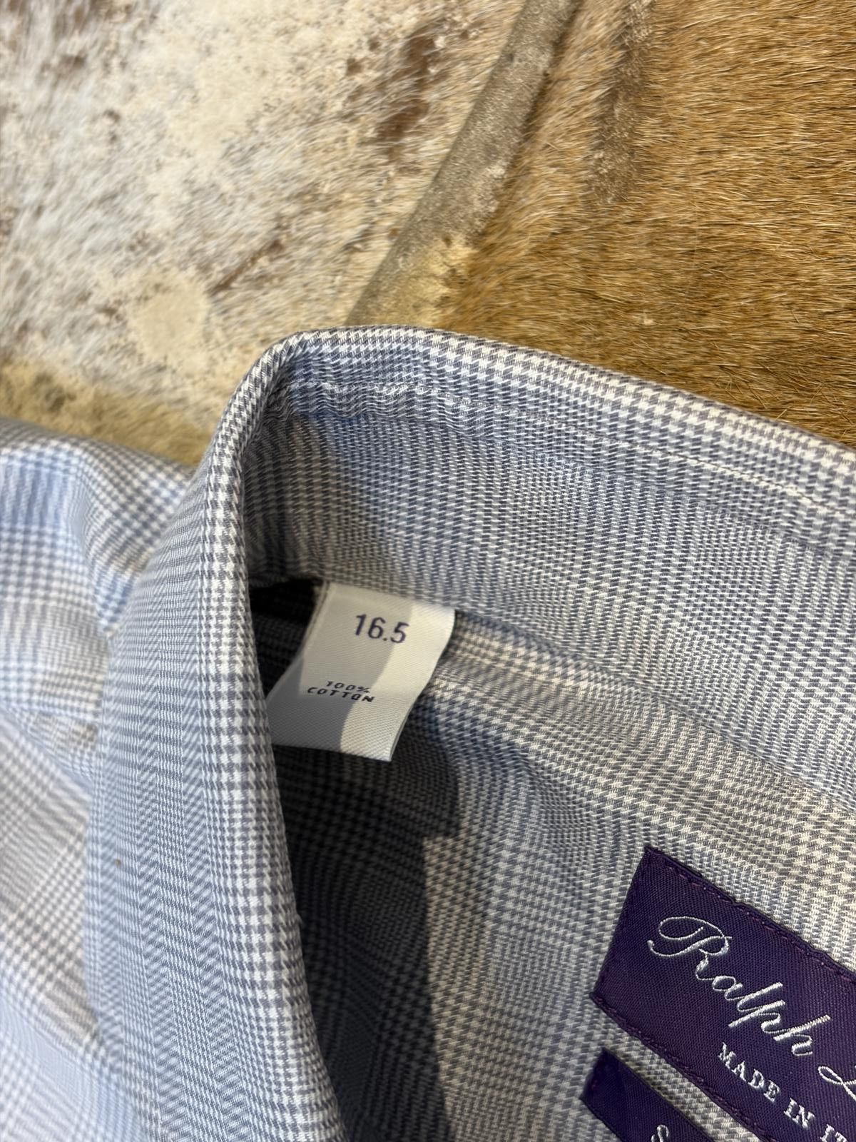 Ralph Lauren Purple Label Ralph Lauren Purple Label Dress Shirt Size US L / EU 52-54 / 3 - 3 Thumbnail