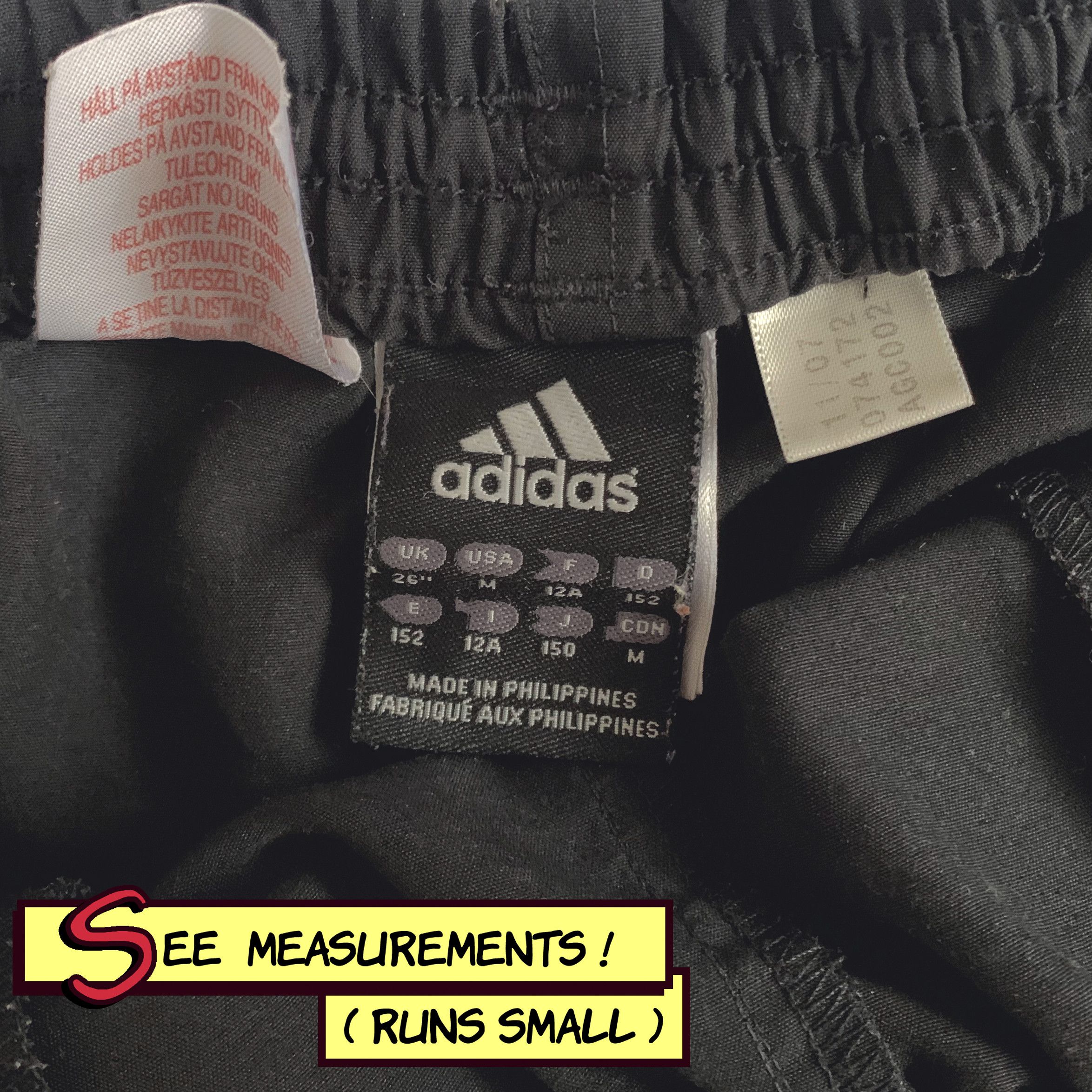 Adidas Y2K ADIDAS shorts Football Soccer Predator Jersey Kit Size US 30 / EU 46 - 7 Thumbnail