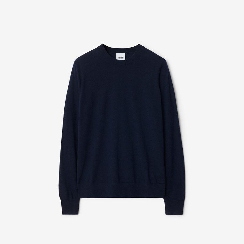 Burberry o1w1db10426 Wool Sweater in Navy Size M / US 6-8 / IT 42-44 - 1 Preview