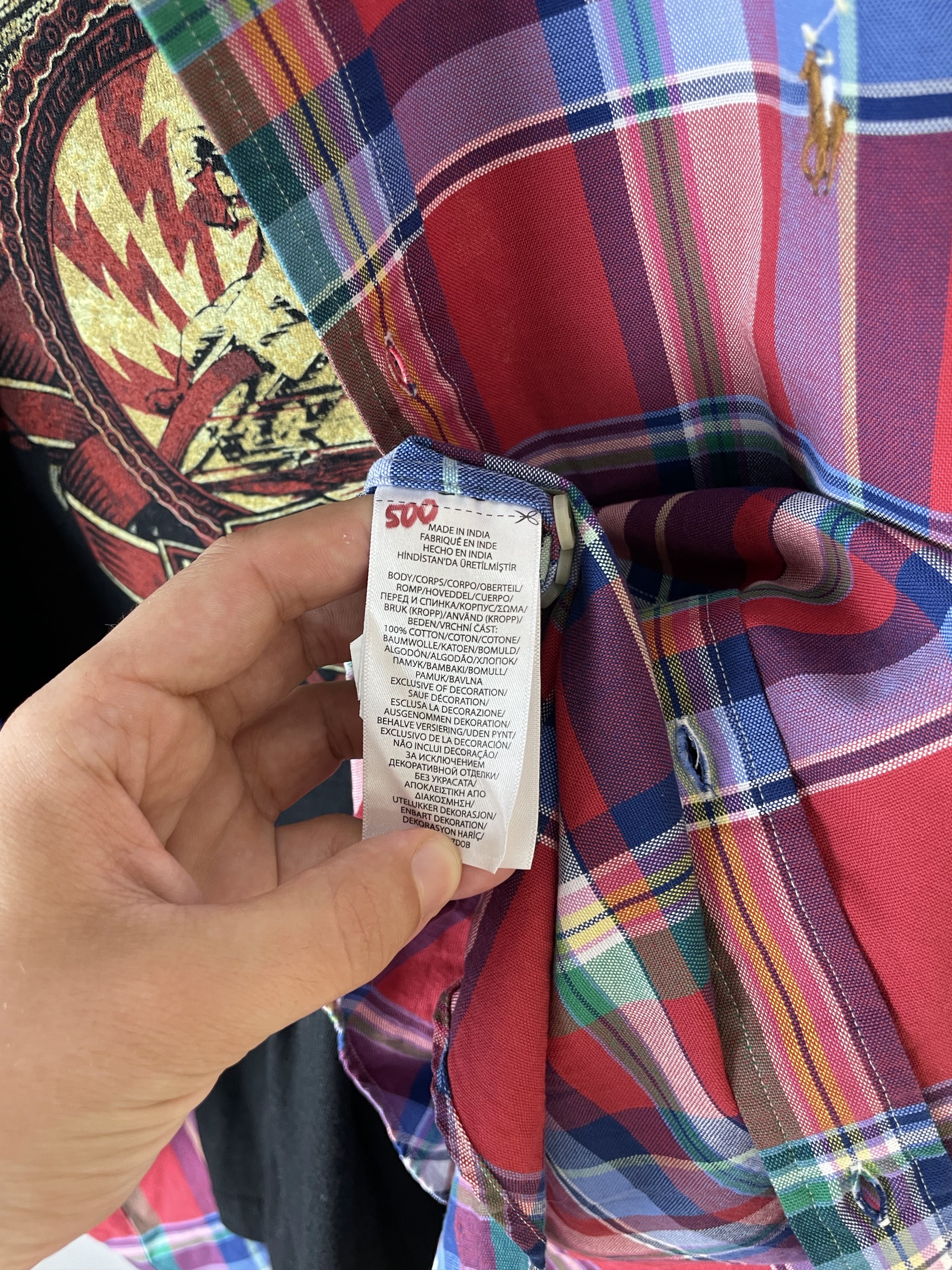 Flannel Flannel Polo Ralph Lauren Vintage Mens Shirt Size US XL / EU 56 / 4 - 8 Thumbnail