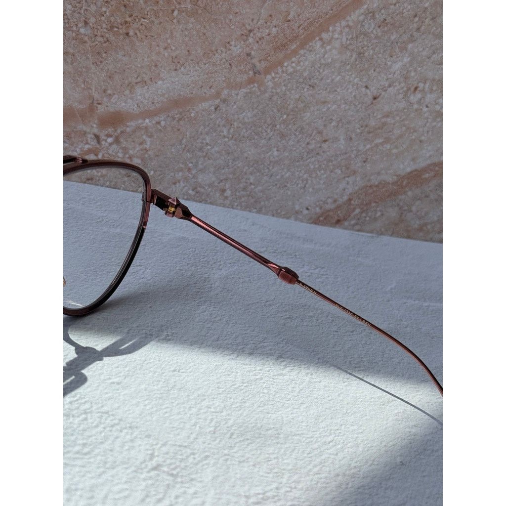 Valentino NEW Valentino VLX133-C Rose Gold Metal Pilot Aviator Frames Size ONE SIZE - 8 Thumbnail