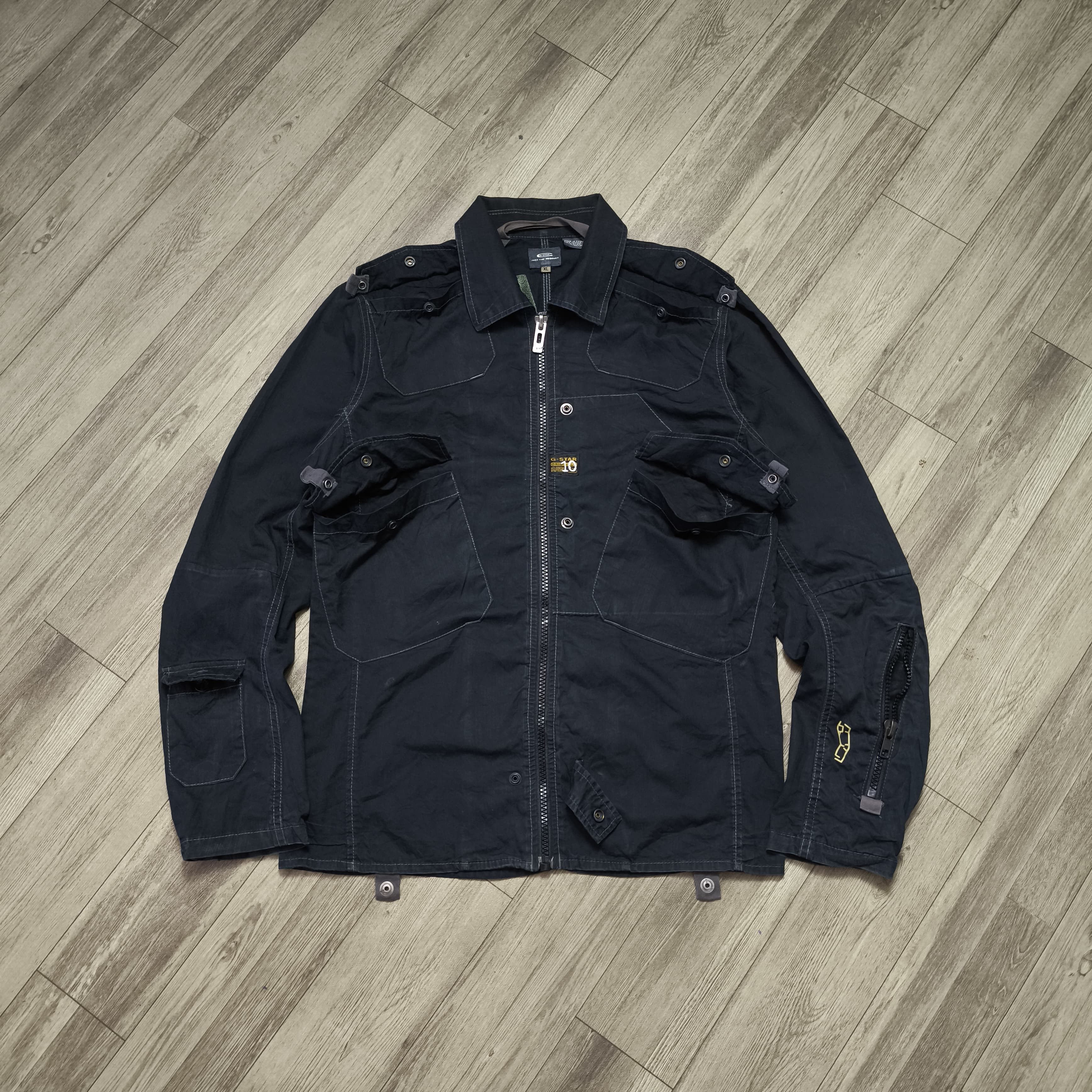 G-Star G Star Raw Tech Tiger Blan Shirt Size US M / EU 48-50 / 2 - 1 Thumbnail