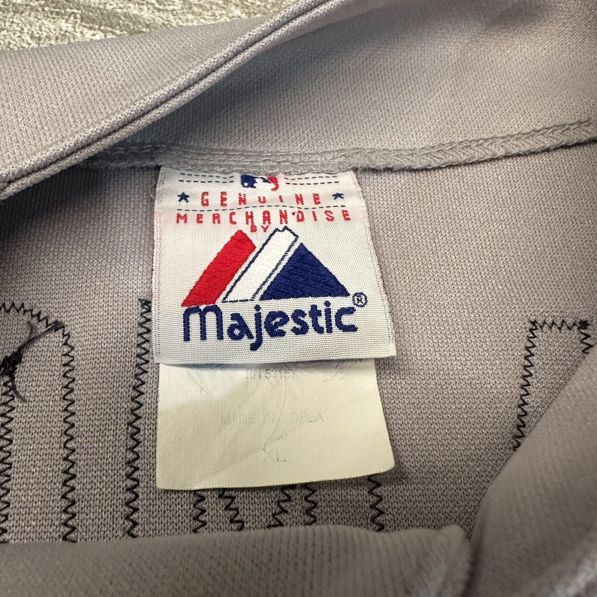 MLB × Majestic New York Yankees Damon Majestic MLB Baseball Jersey Shirt Size US XL / EU 56 / 4 - 4 Thumbnail