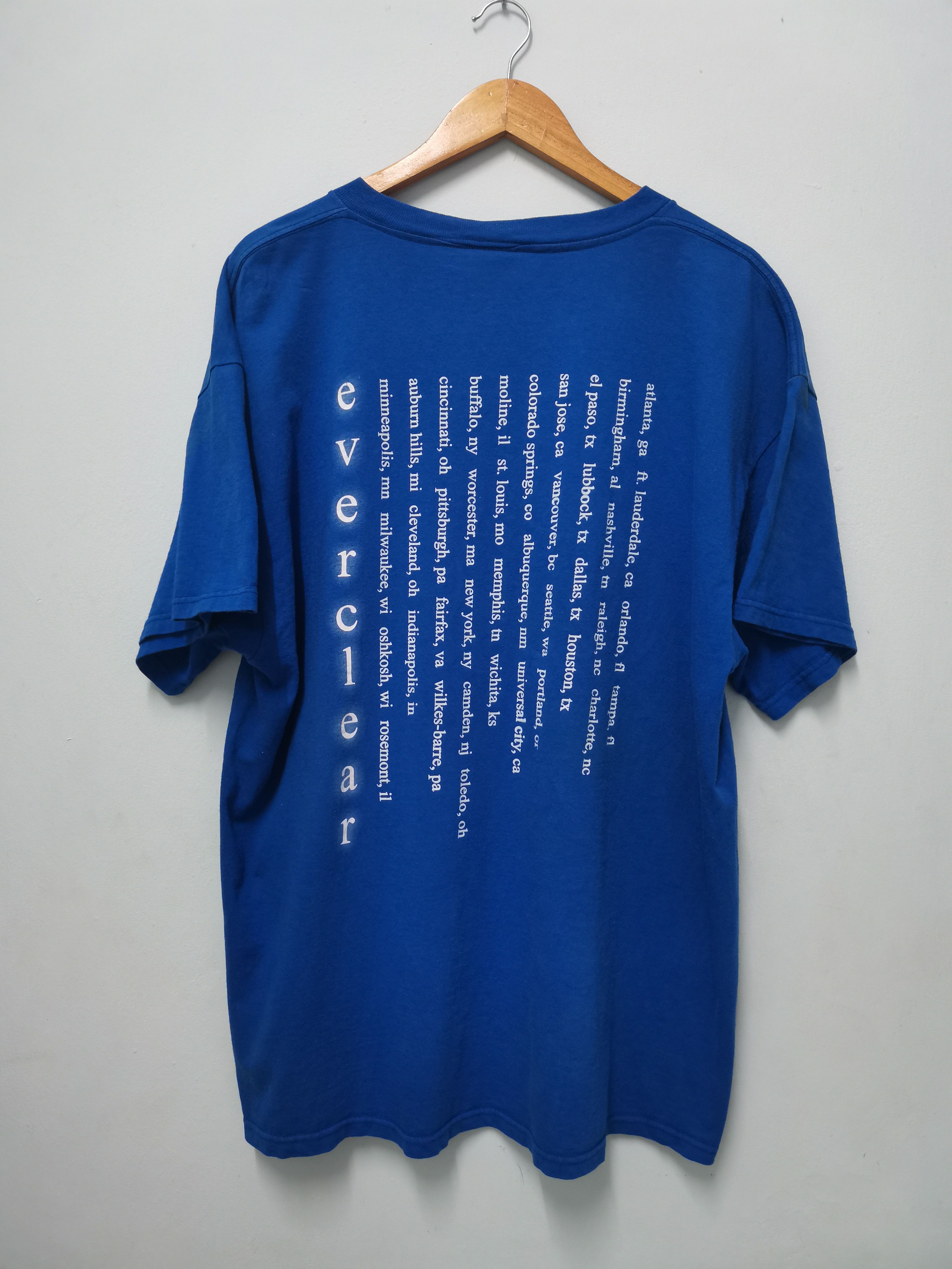 Band Tees Vintage 90's Everclear Tour Rock Band Tee Nirvana Morrissey Size US XL / EU 56 / 4 - 3 Thumbnail