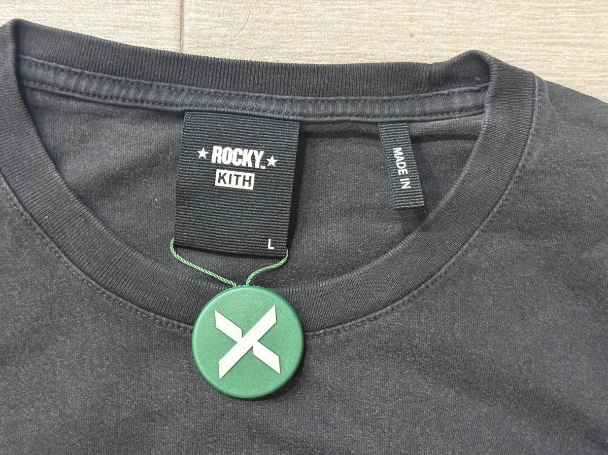 Kith Men's KITH For Rocky IV Vintage Tee Black T-Shirt Size Large Size US L / EU 52-54 / 3 - 6 Thumbnail