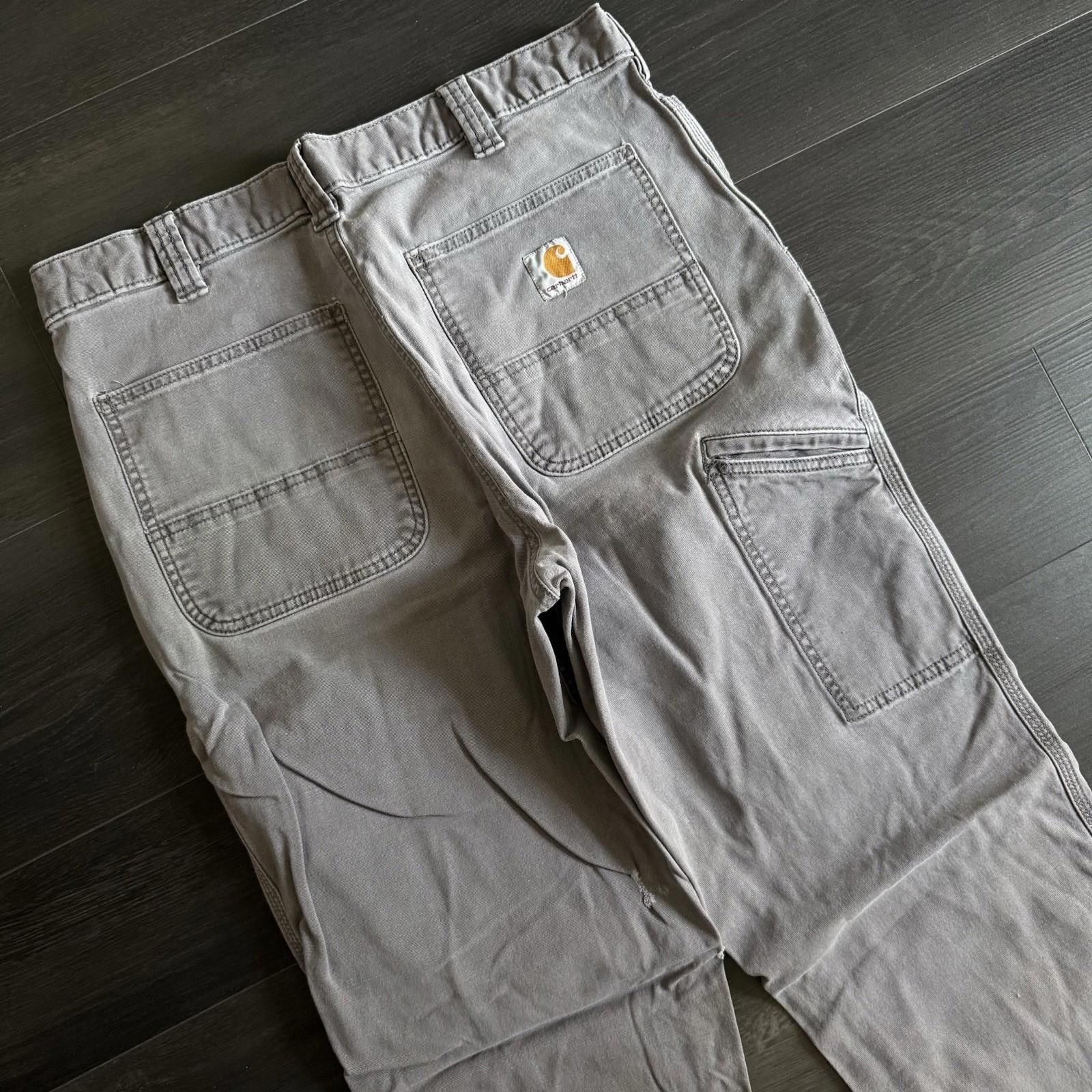 Carhartt Well worn Carhartt 34x34 Utility Work Pants Size US 32 / EU 48 - 3 Thumbnail