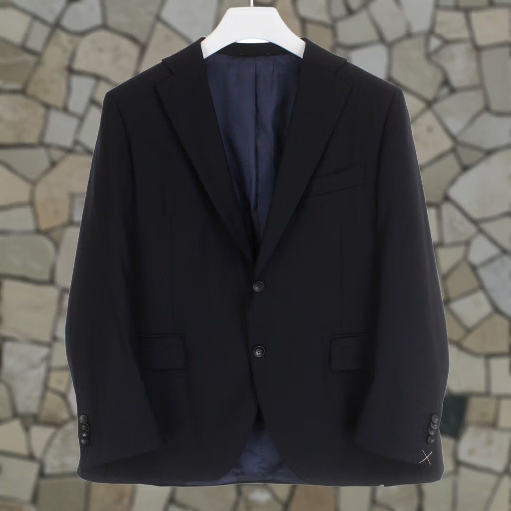 Suitsupply Suitsupply Suit Mens UK 48S Navy Wool 3in1 La Spalla Single Breasted Ferrara Brescia Classic Formal Business Size 48R - 1 Thumbnail